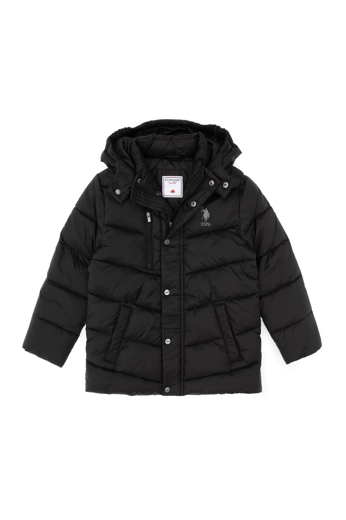 کت مشکی پسرانه یو اس پولو کد :(50312119-VR046) U.S. Polo Assn.