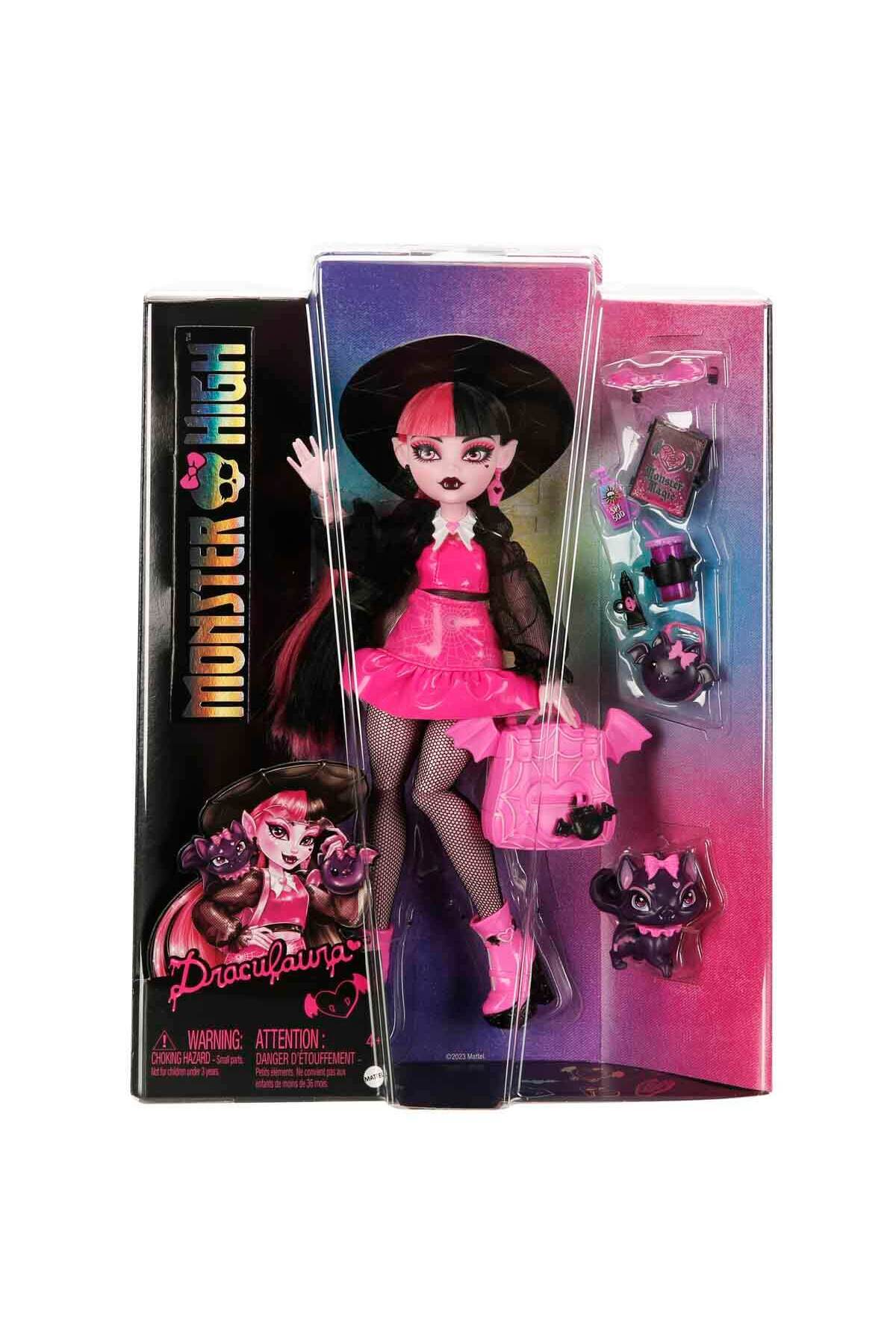 MONSTER HIGH Ana Karakter Bebekler HRP64 - Draculaura fotoğrafı 5 (önizleme)