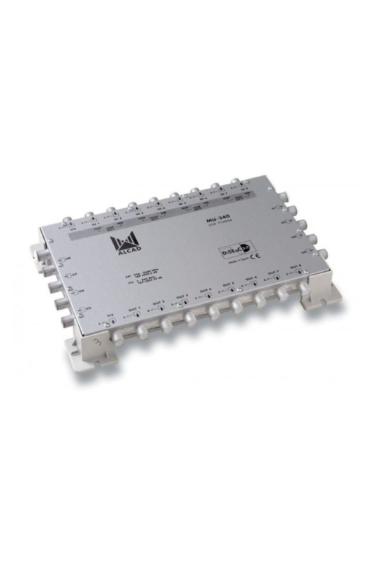 alcad MU-340 9x8 basamaklanabilir çoklu anahtar
