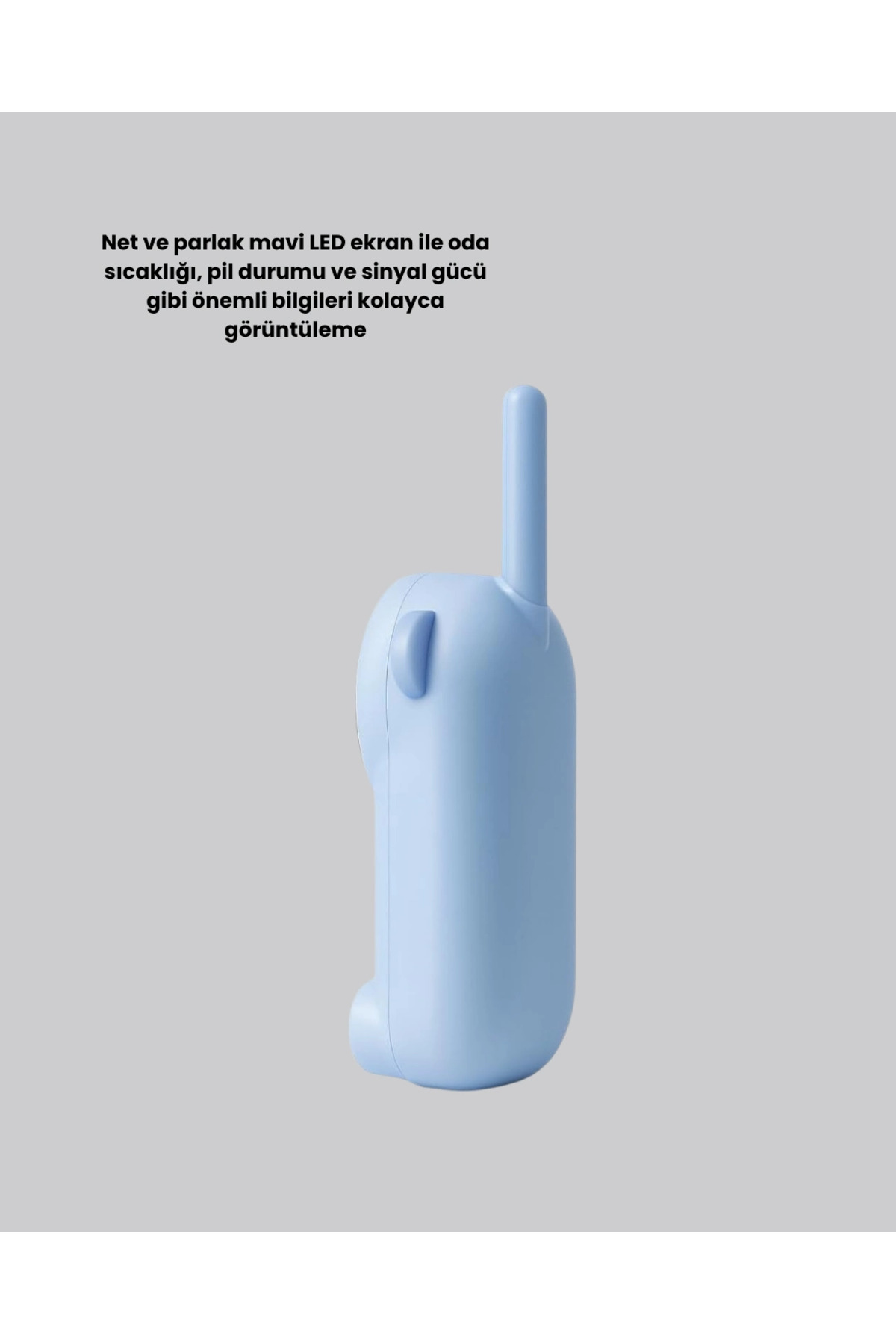 Eco Lounge USB Şarjlı Çocuk Telsizi – Renkli Ekran, VOX Modu, Kompakt Tasarım fotoğrafı 3 (önizleme)