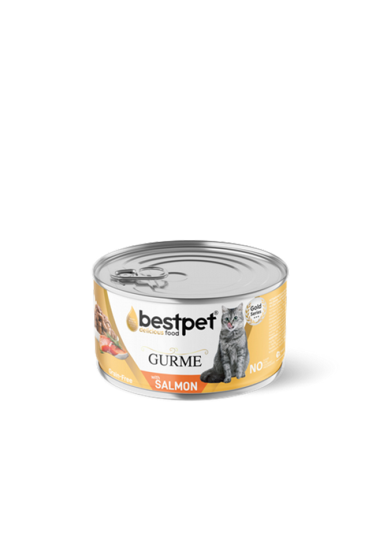 Bestpet NRTMSA 85 gr X 24 ADET Yetişkin Kediler İçin Tahılsız, Jöle İçinde Somon Balıklı (115243)