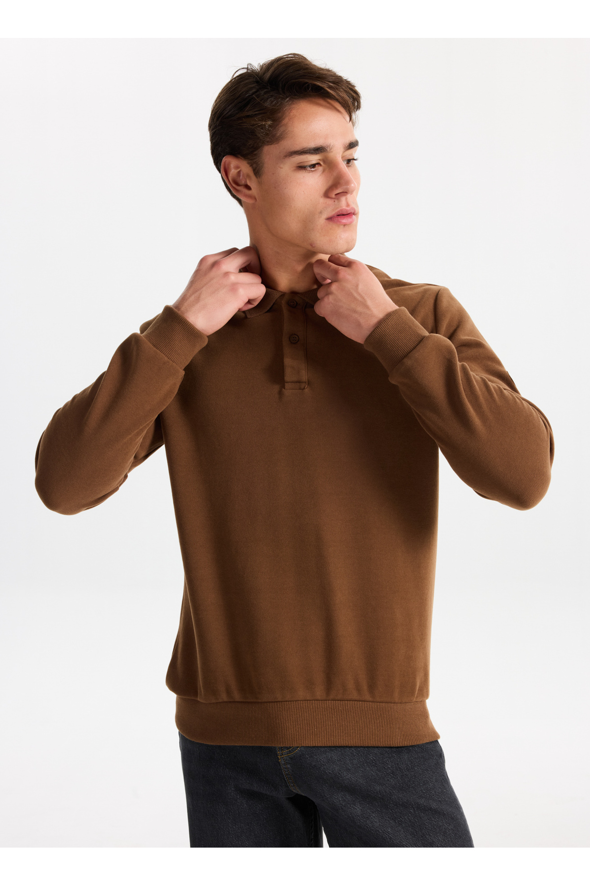 سویشرت مردانه آستین بلند | لی کوپر Lee Cooper 5003310886 - تصویر 3