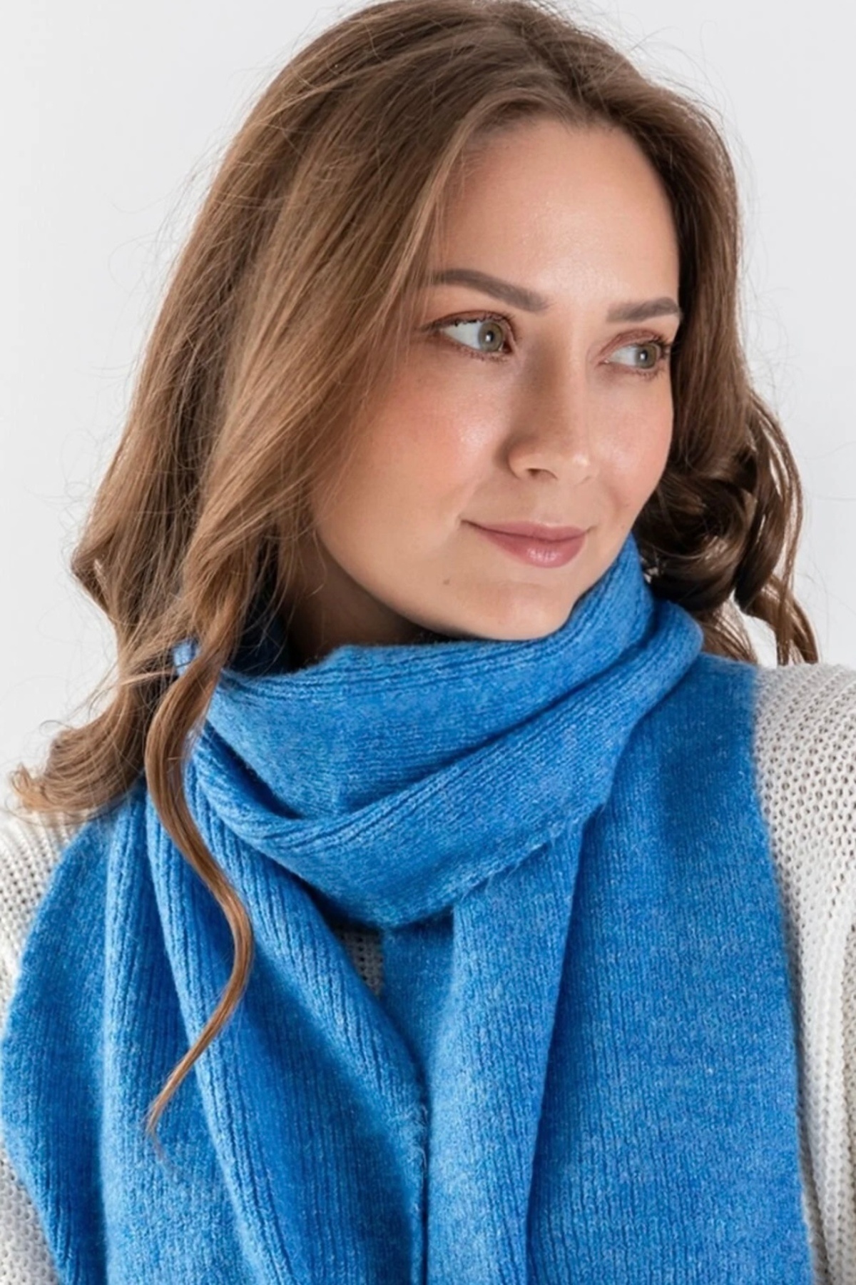 Noi Belis  Basic Yumuşak Dokulu Triko Atkı AW25AT0001 - Görsel 7