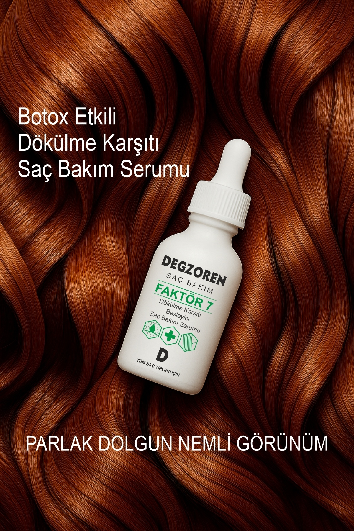 DEGZOREN Dökülme Karşıtı Saç Bakım Serumu
