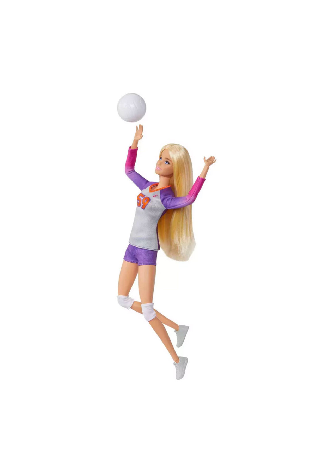 Barbie Articulated Sports Doll Volleyball HKT71-HKT72 fotoğrafı 3 (önizleme)