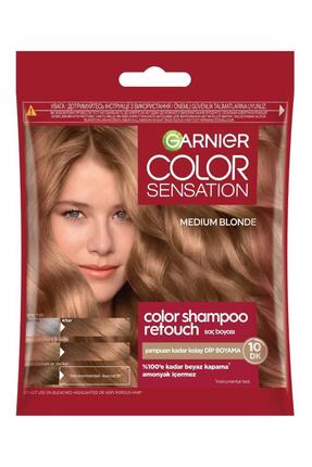 Garnier Color Shampoo Retouch Şampuan Kolaylığında Dip Boyası, Sarı 7.0