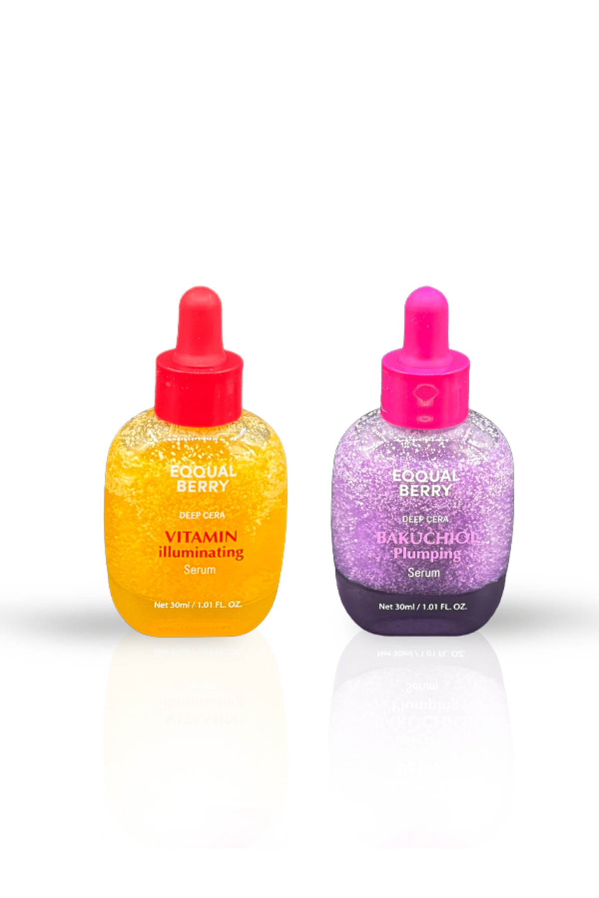 EQQUALBERRY Vitamin Illuminating Serum 30ml + Bakuchiol Plumping Serum 30 ml — 8809875456484_2