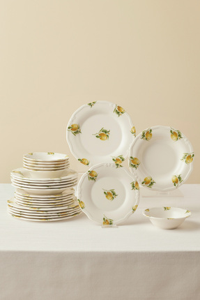 Karaca Lemonade 24 Parça 6 Kişilik Yemek Takımı