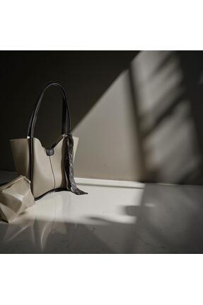 TALİAA BAGS KADIN Fular Detaylı Yavrulu Omuz Çantası