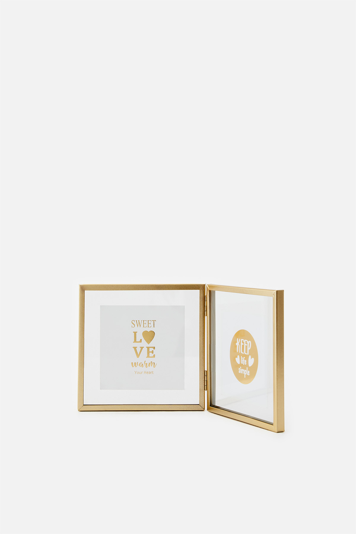 AKSWSUAR İkili Gold Çerçeve