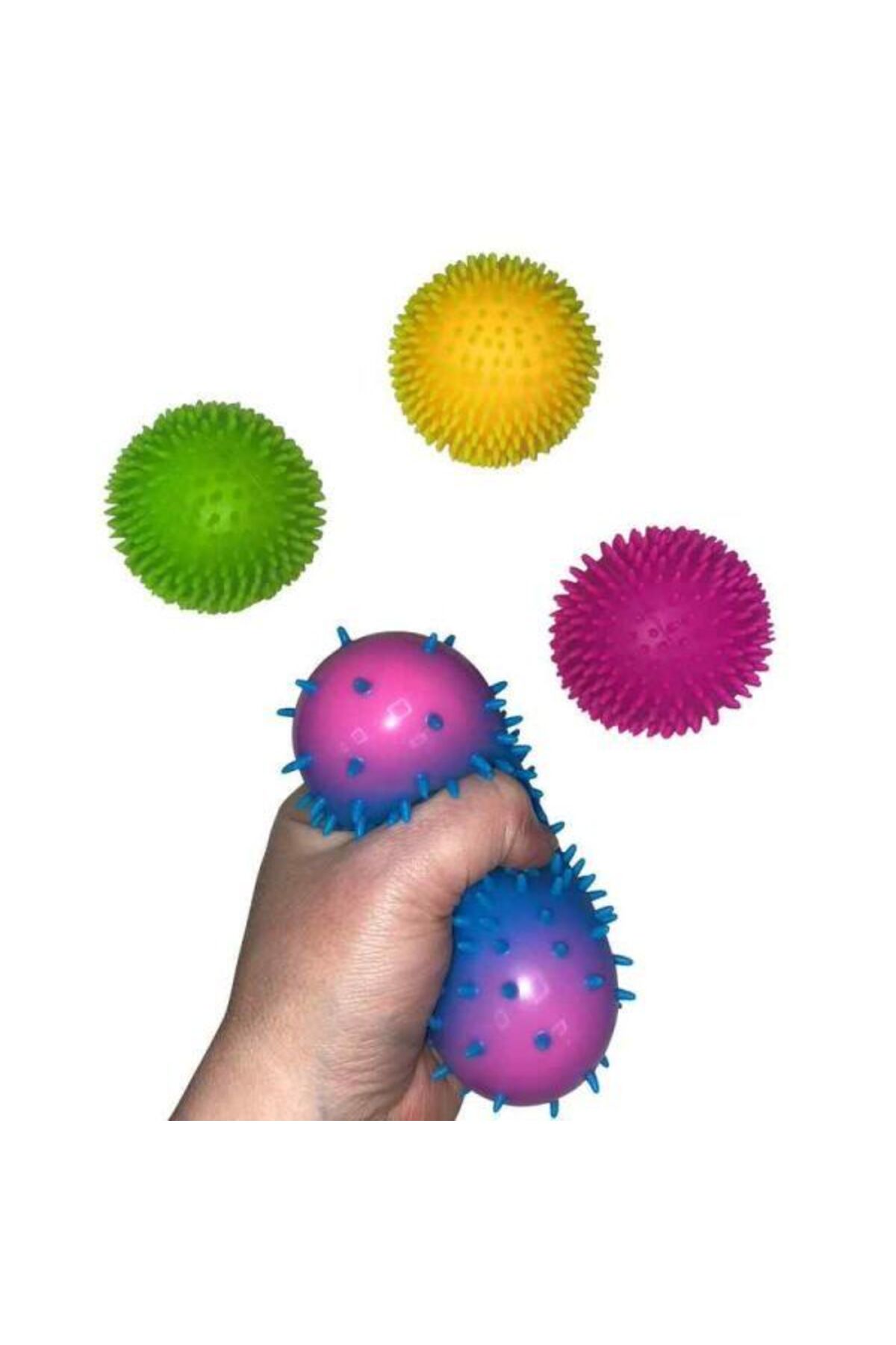 توپ استرس‌زدای خاردار - بسته ۴ عددی