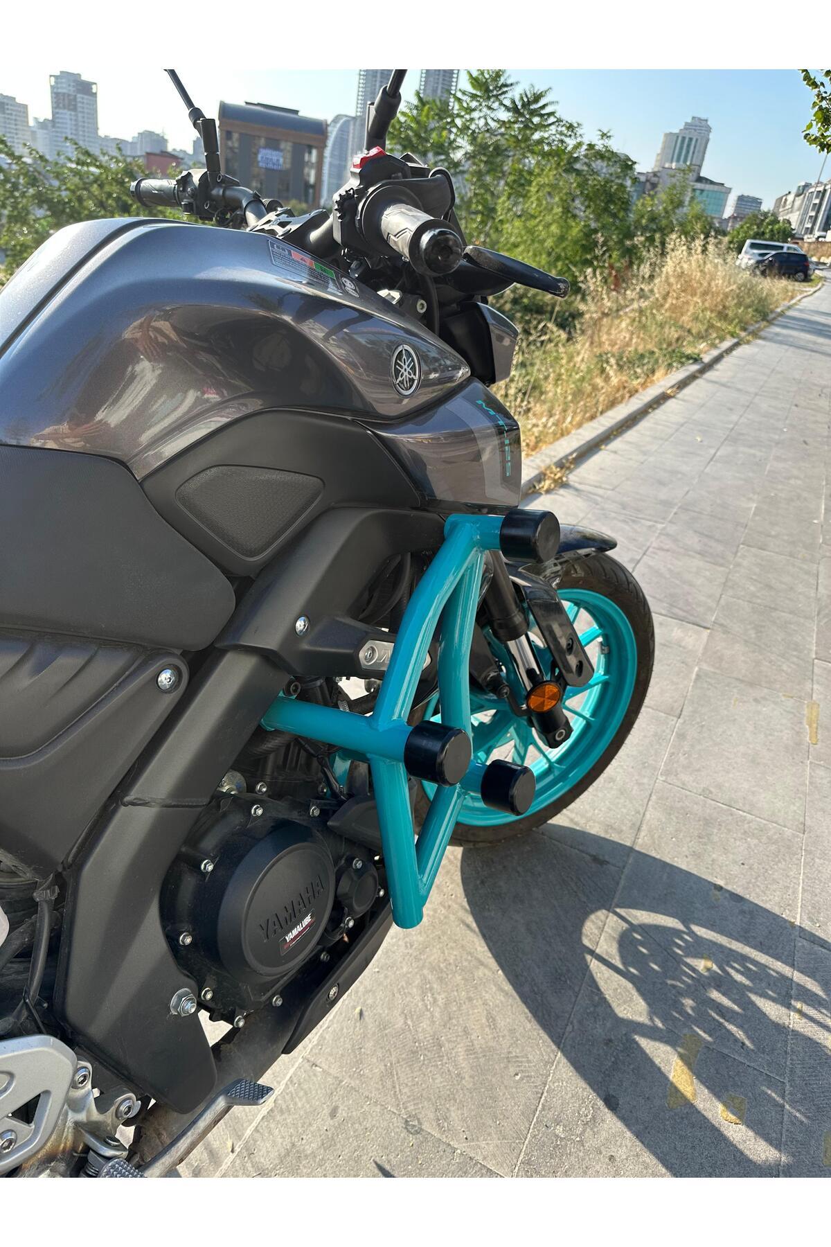 Hamza Motors Yamaha MT-125 (Yeni Kasa) Ön Koruma Demiri(Mavi)