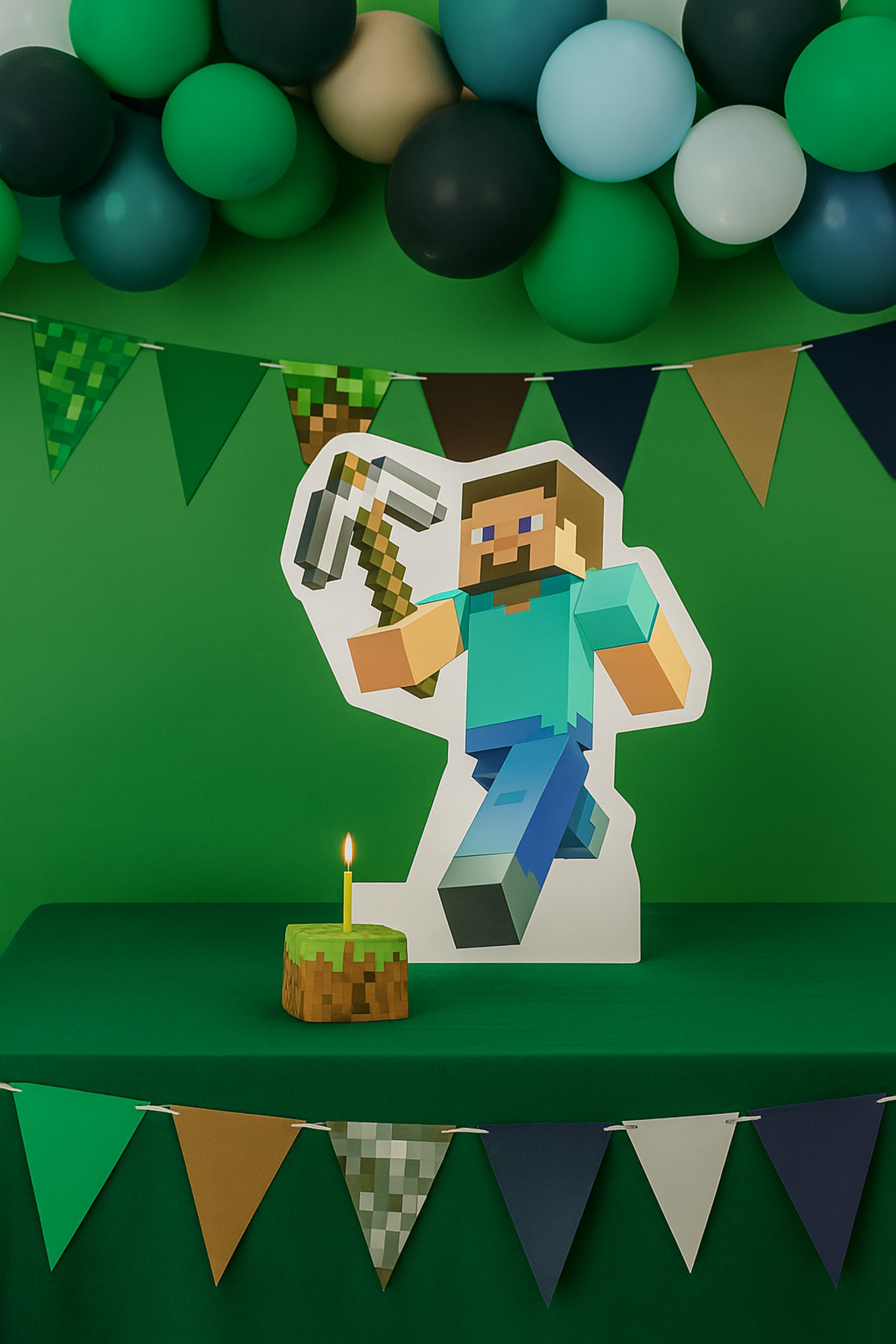 DODOMAR Ayaklı pano MİNECRAFT 33x27