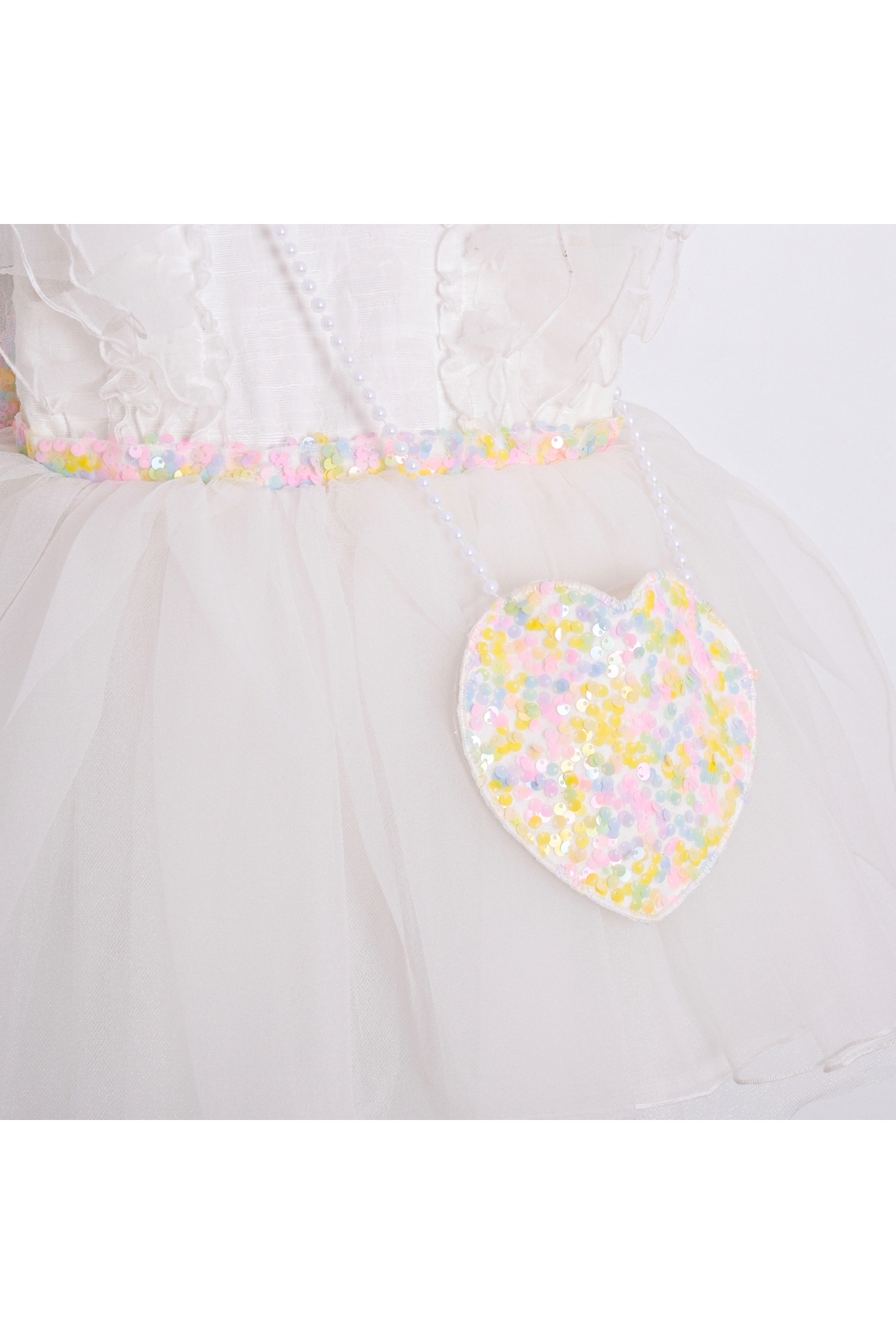 Momercy Gabriela Kız Çocuk Elbise ve Çanta, Doğum Günü Parti Yılbaşı Özel gün Fotoğraf çekimi fotoğrafı 3 (önizleme)