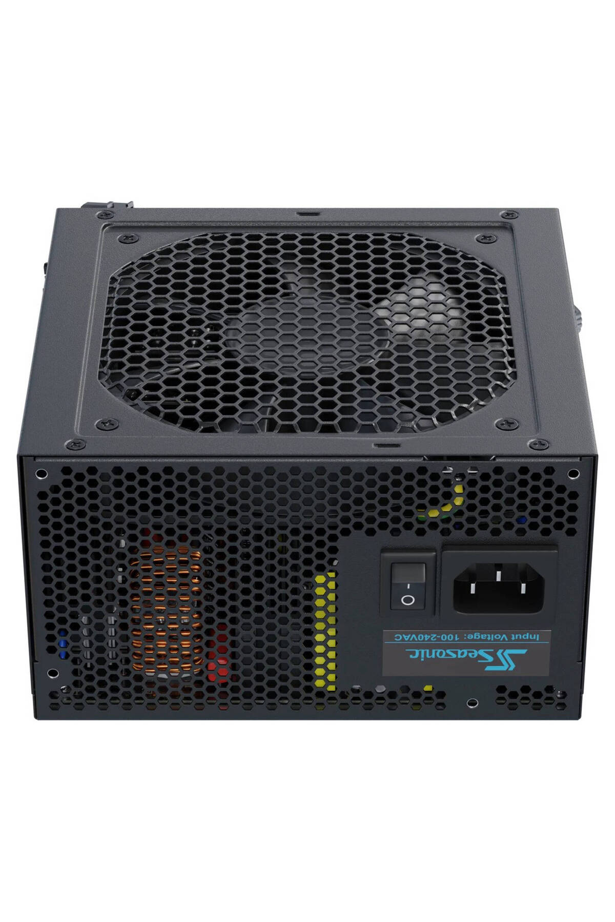 Resim Seasonic G12 GM 80 + Gold Güç Kaynağı, Modüler - 850 Watt, 120mm Fanlı Siyah 