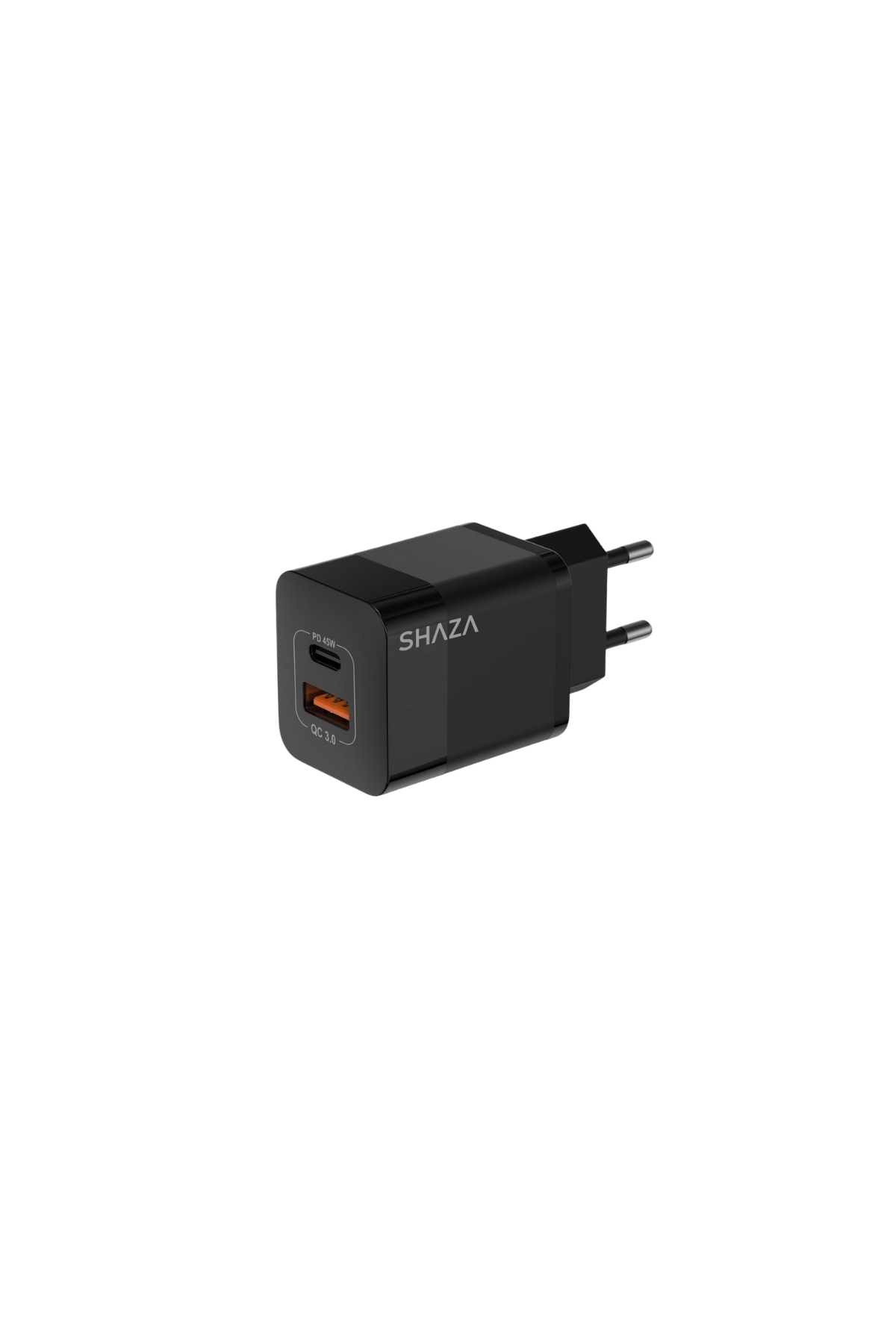 ｃｈａ様 shaza Çift Çıkışlı Usb QC3.0& Type-C PD Gan 45W Şarj Adaptörü