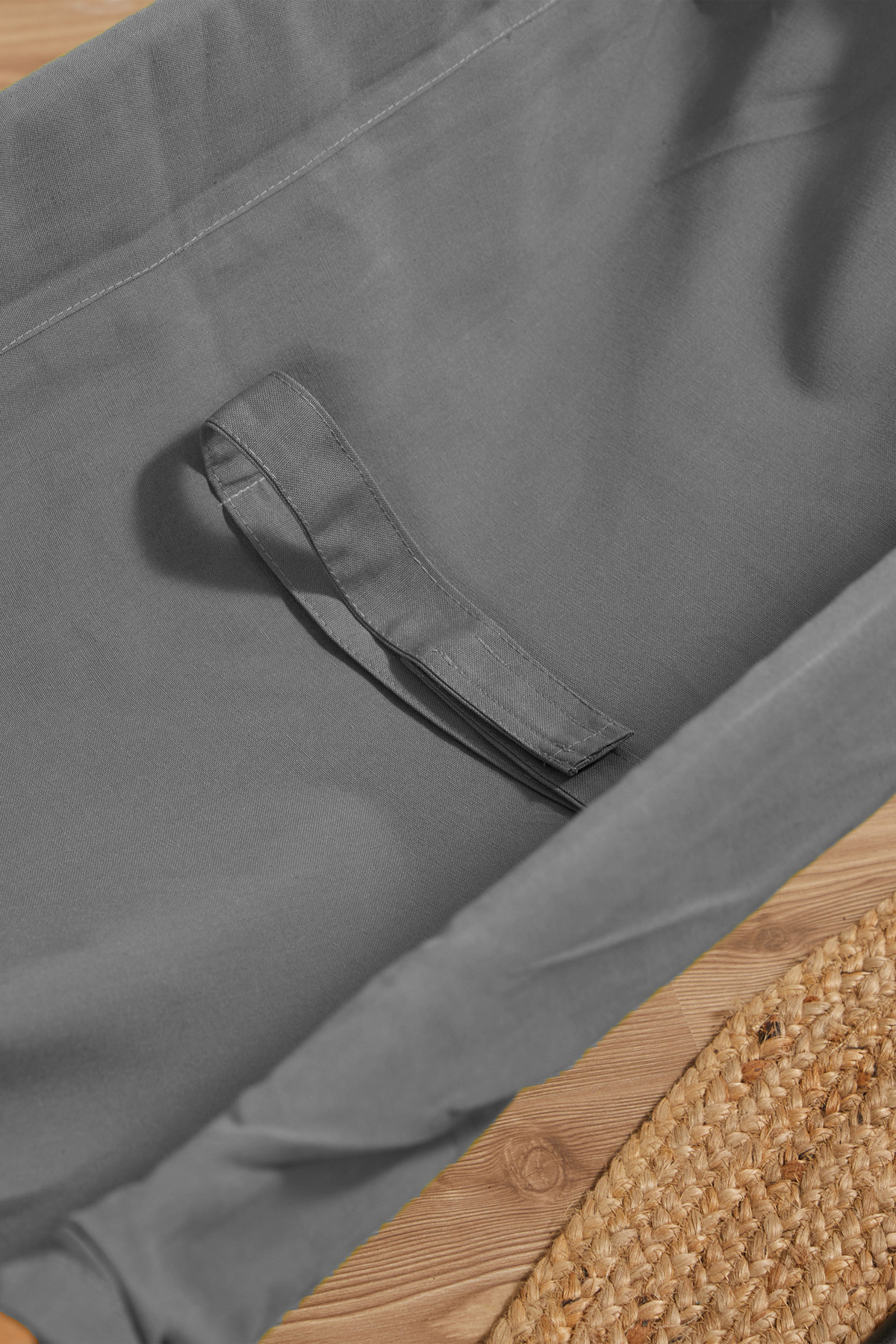 Svava Ahşap Bebek Hamak Beşik - Portatif Hamak Beşik (Gri) fotoğrafı 3 (önizleme)