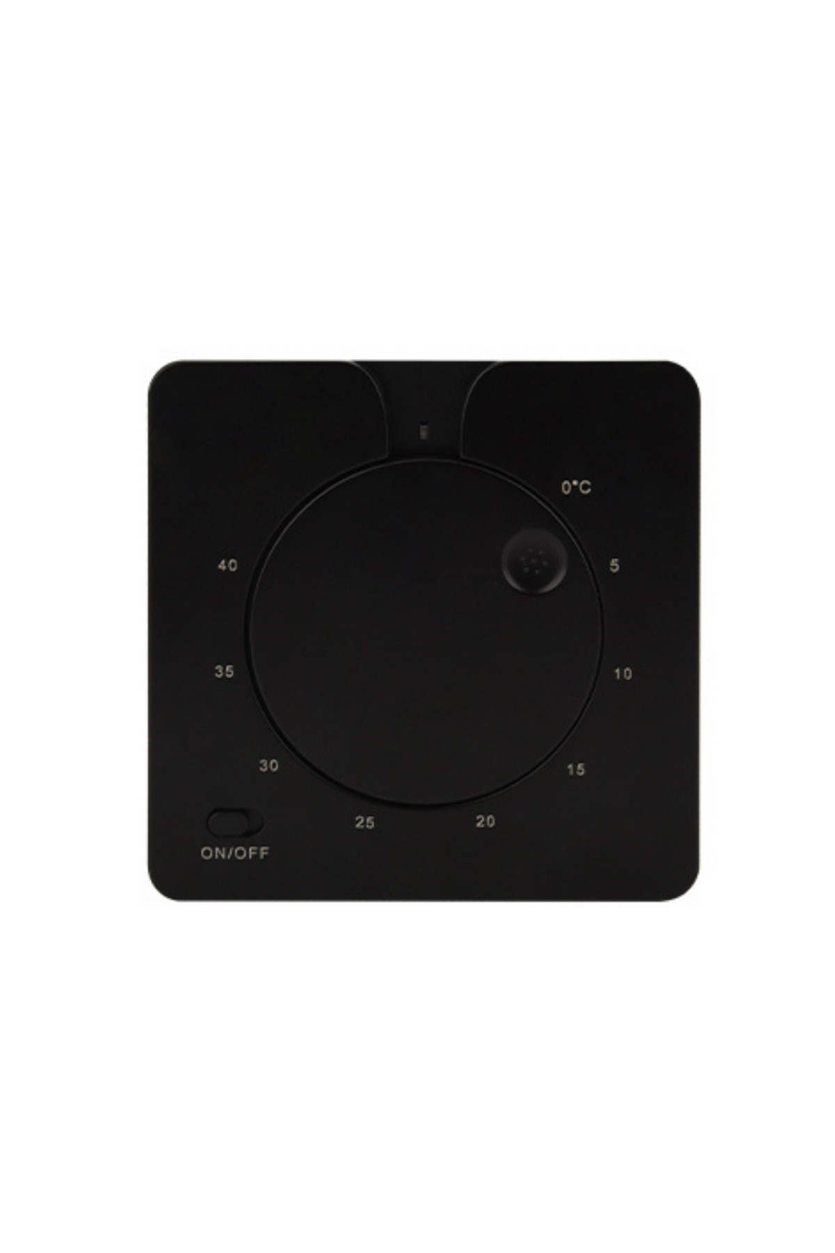 MERALLİ Analog Kablolu Termostat C430S – Siyah Mat 16A 3.5kW