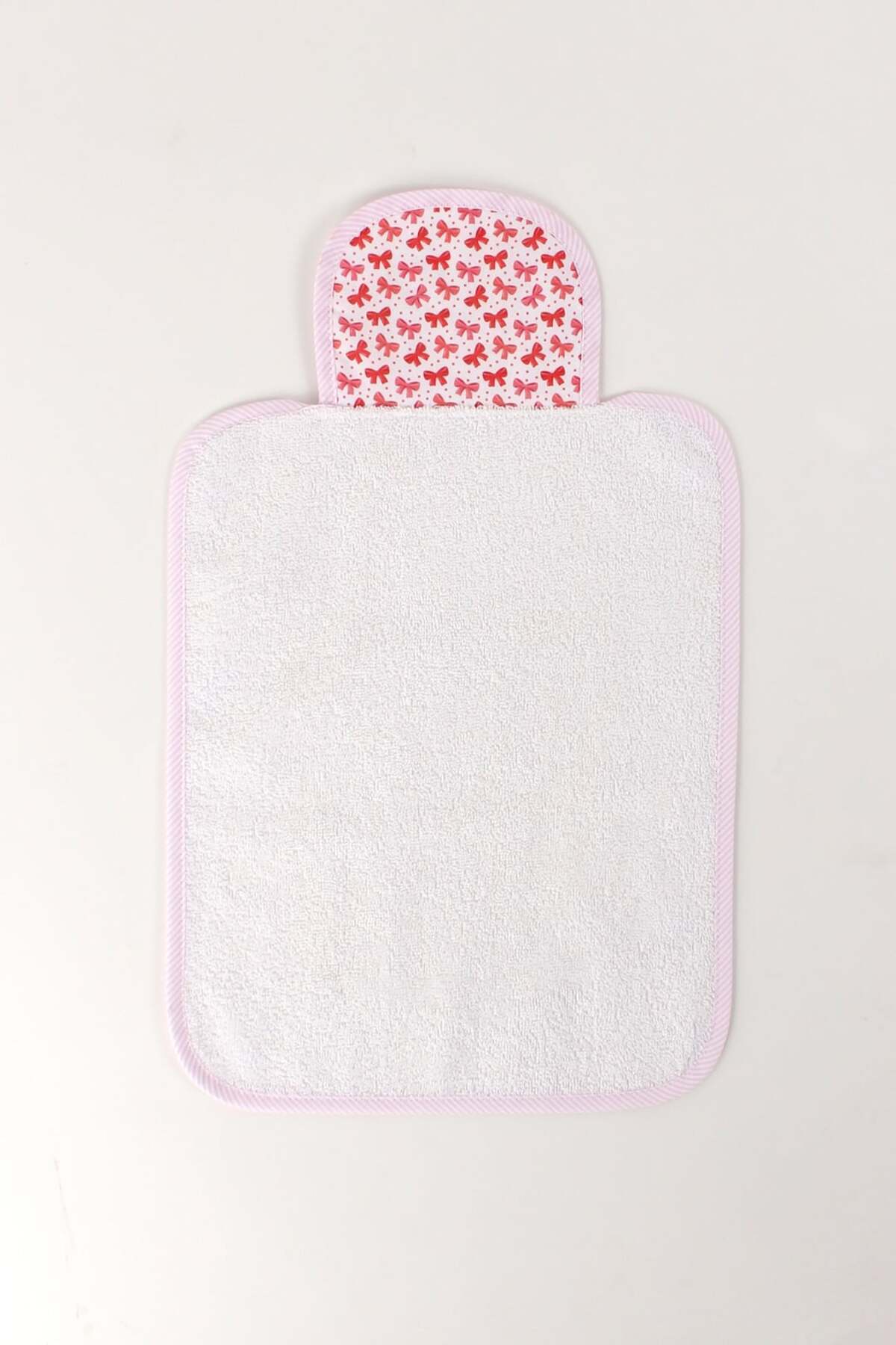 Ellia Soft NEW BABY FİYONK| 4-6 YAŞ Nefes Alan Sırt Bezi %100 Pamuklu, Kreş ve Oyun Zamanı Havlu Sırtlık