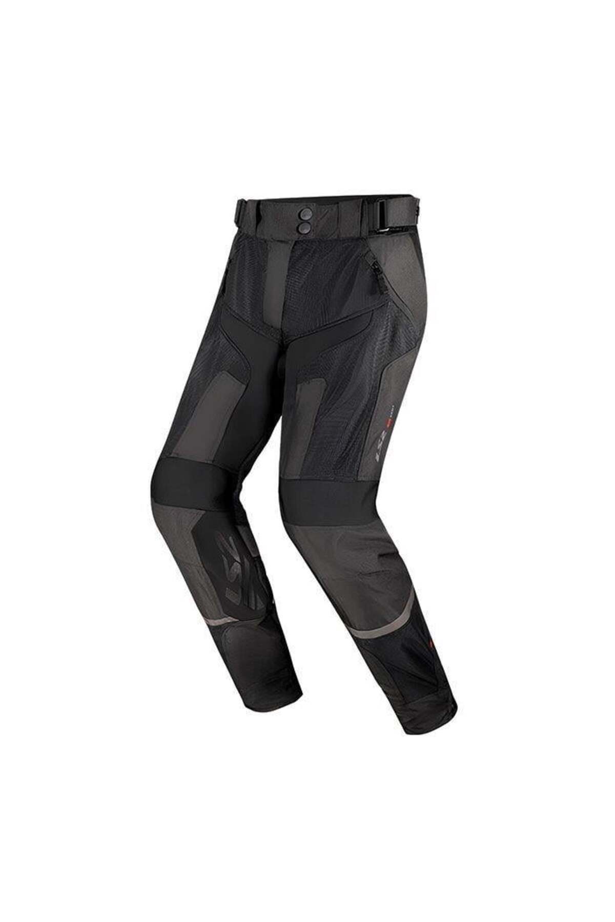 LS2 Como Air Korumalı Motosiklet Yazlık Pantolon Siyah