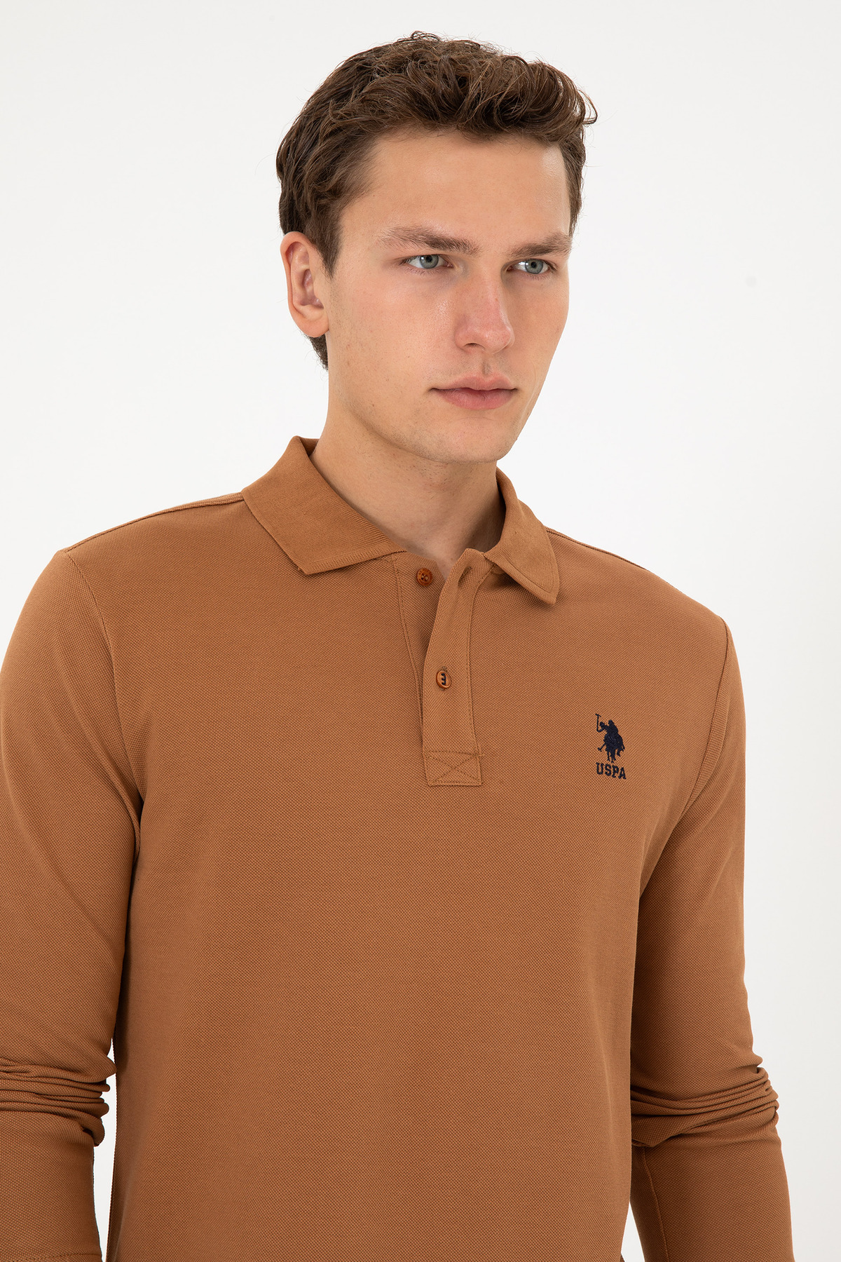 پولوشرت مردانه یقه پلو | یو اس پولو U.S. Polo Assn. 50307757 TR - تصویر 2
