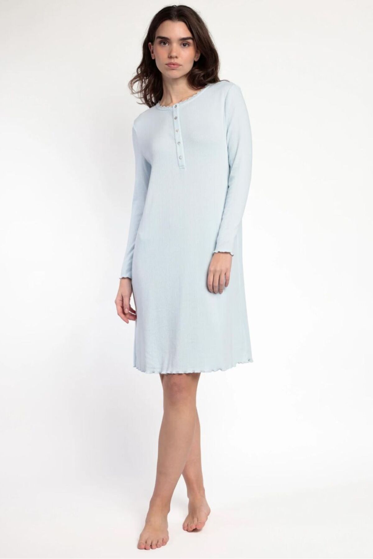 AYYILDIZ 61431 Mavi Gecelik