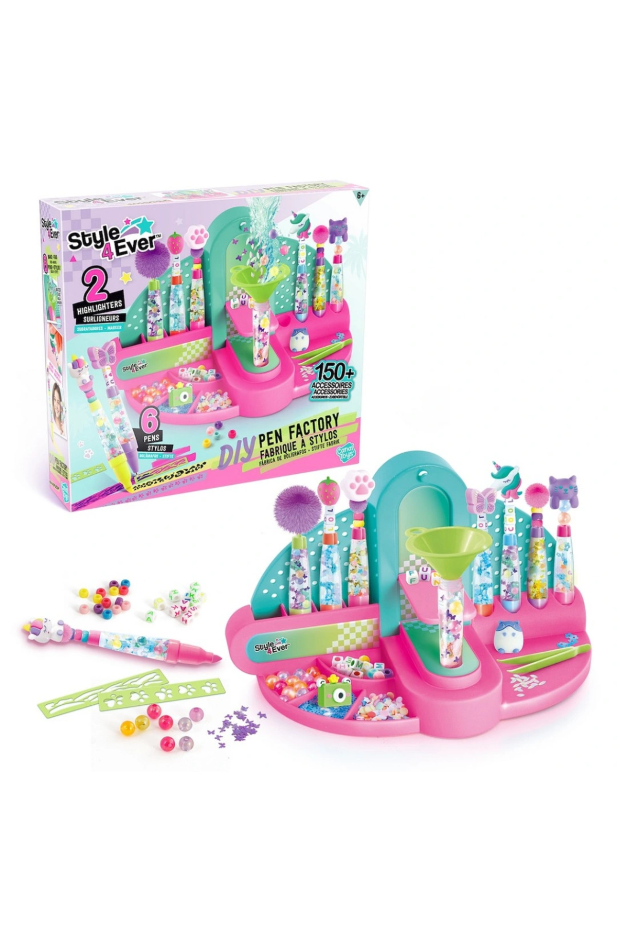 مجموعه سرگرمی ۳ در ۱ کارخانه قلم