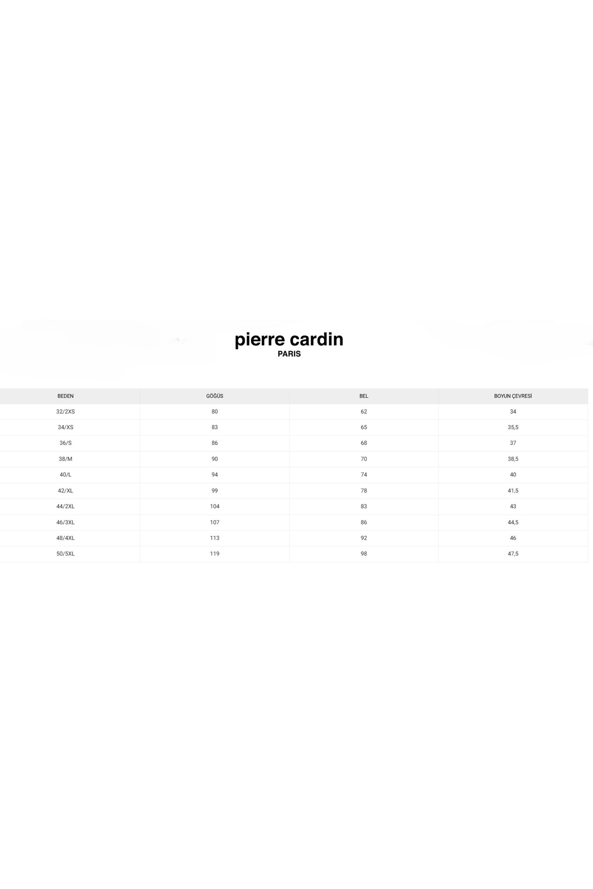 زیرپیراهنی مردانه راسته بند دار | پیر کاردین Pierre Cardin TH1CLV015PCVR - تصویر 6