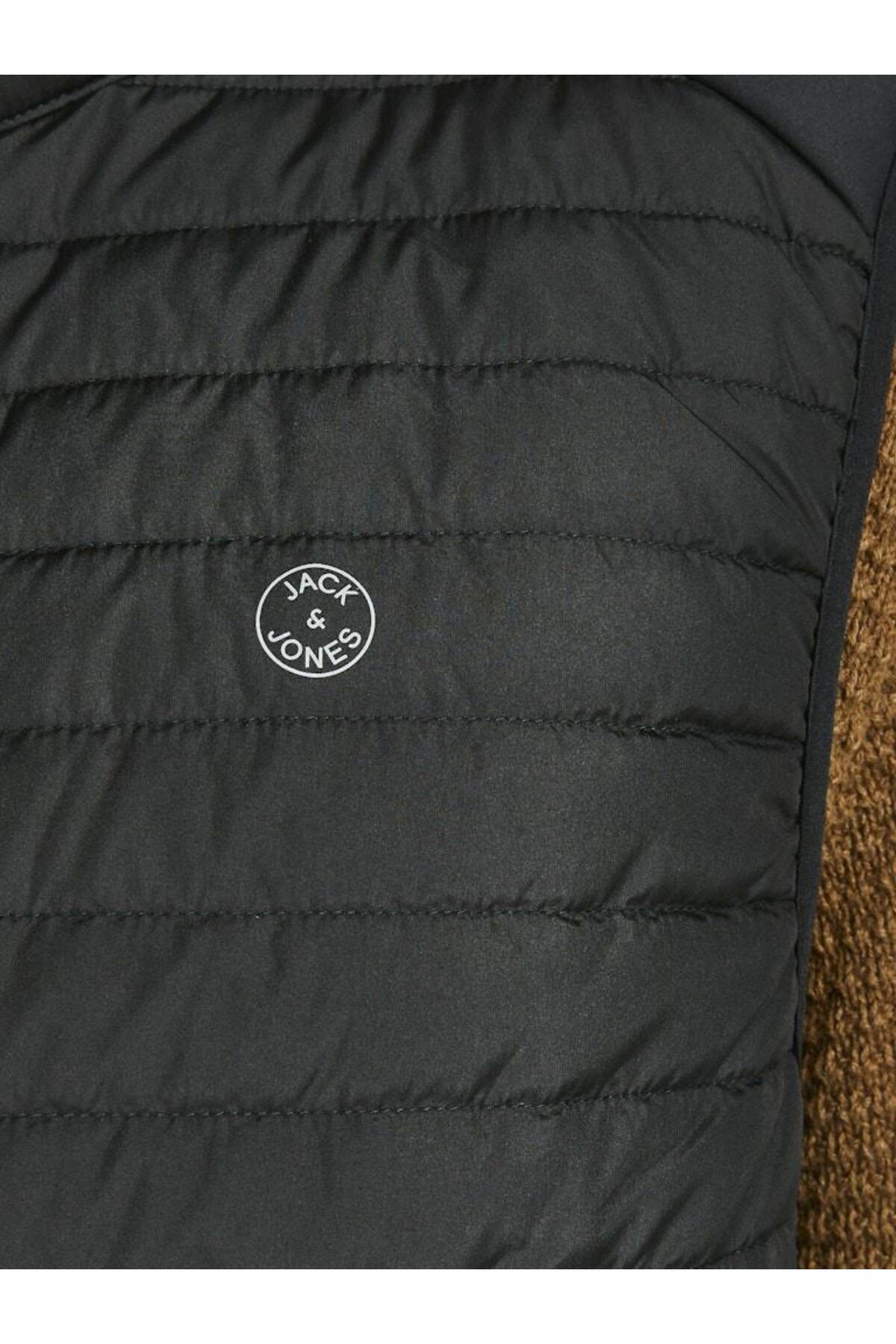 جلیقه مردانه راسته آستین افتاده | جک اند جونز Jack & Jones 12205347-BLACK - تصویر 6