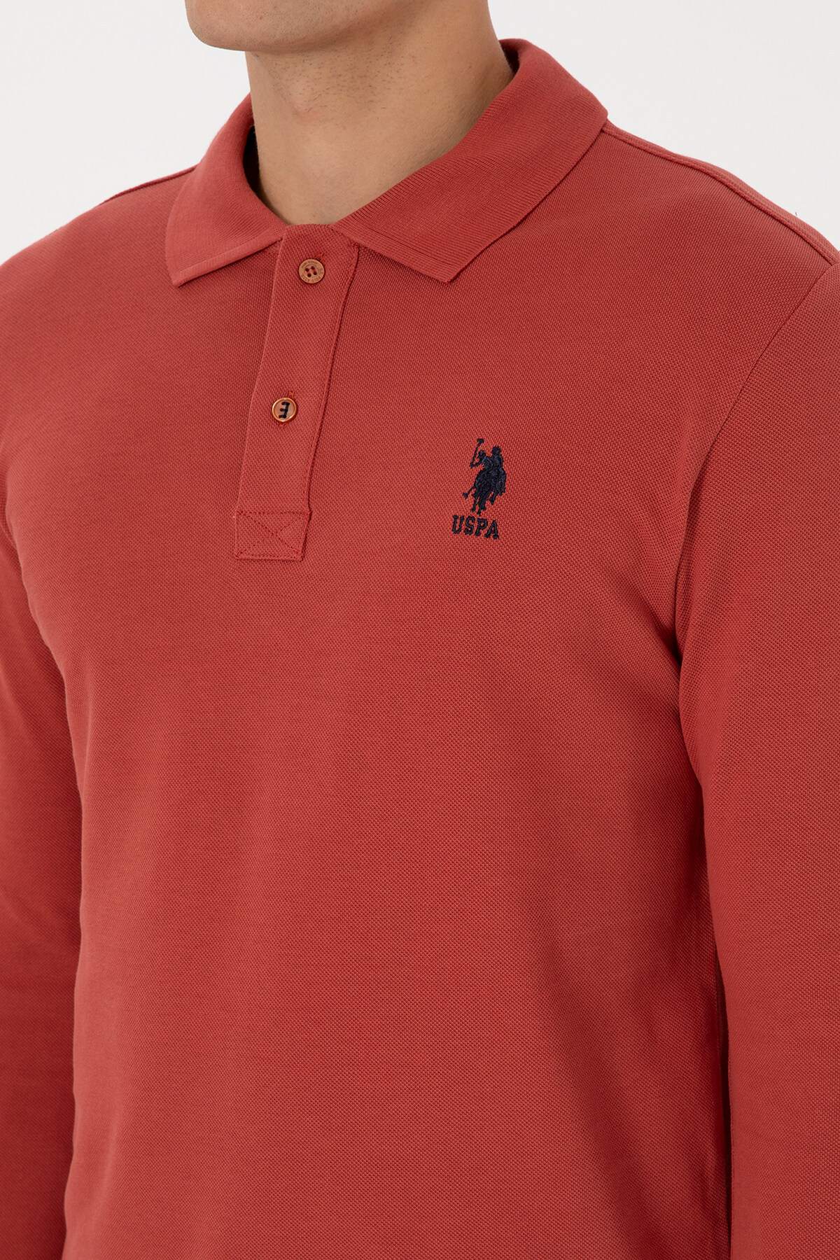 پولوشرت مردانه یقه پلو | یو اس پولو U.S. Polo Assn. 50307687 TR - تصویر 7