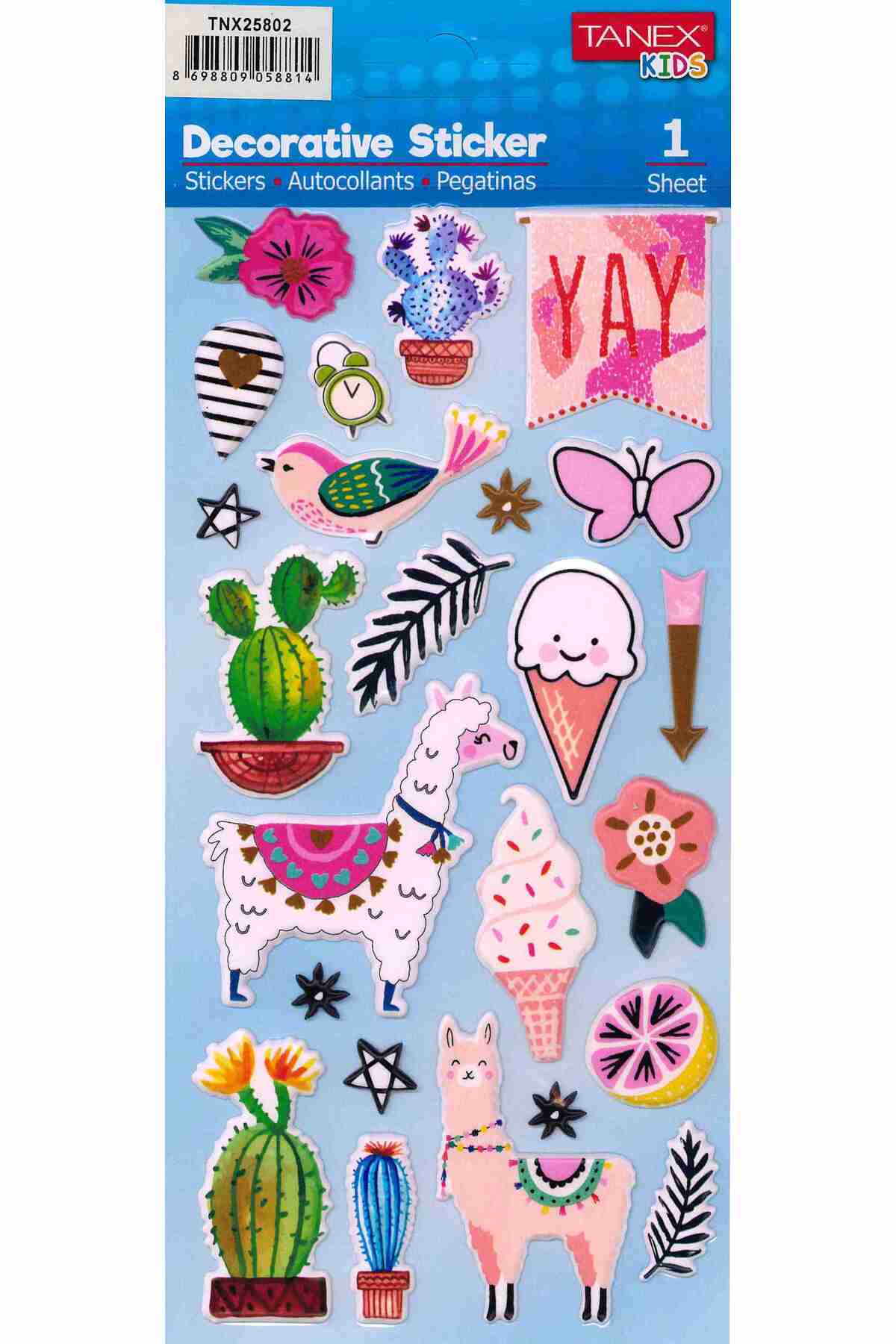 استیکر تزئینی Tnx-25802