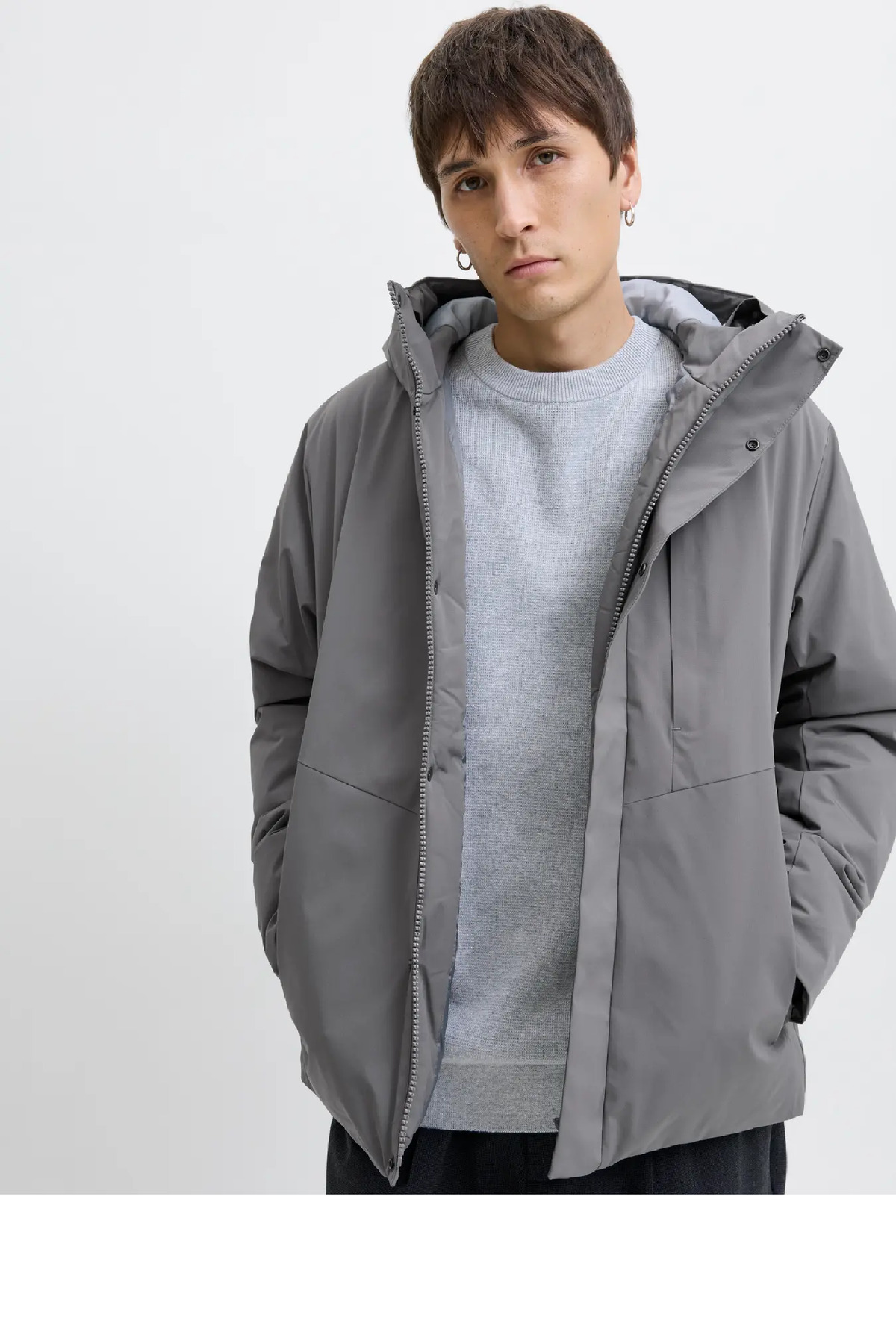 کت مردانه راسته آستین بلند | جک اند جونز Jack & Jones 12278781 - تصویر 8