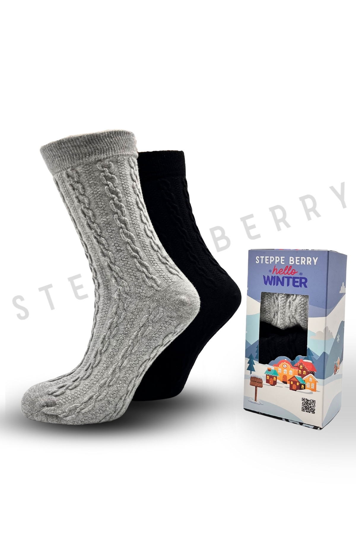 2 Çift Ultra Lüks Yumuşak Kadın Çorabı