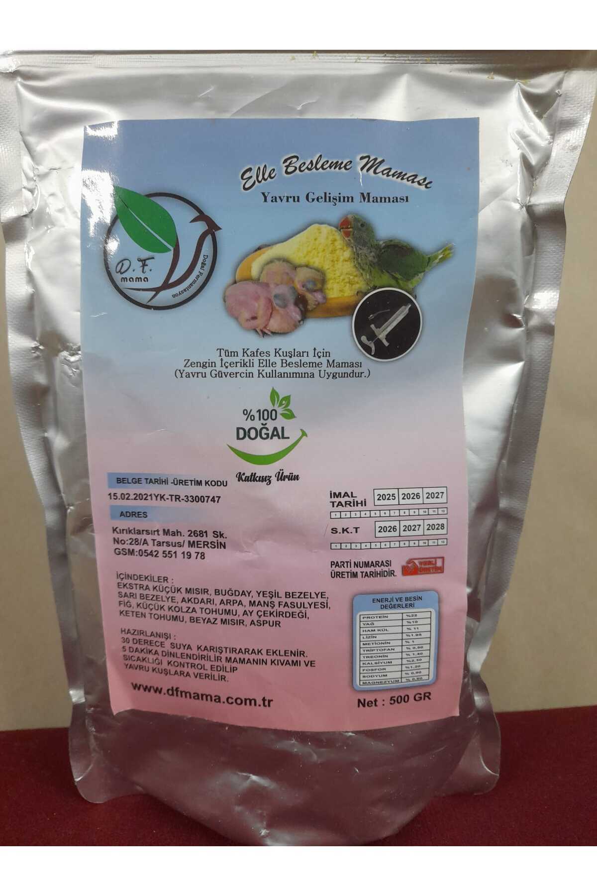 D.f mama D.F. Mama Muhabbet Kuşu El Besleme Maması