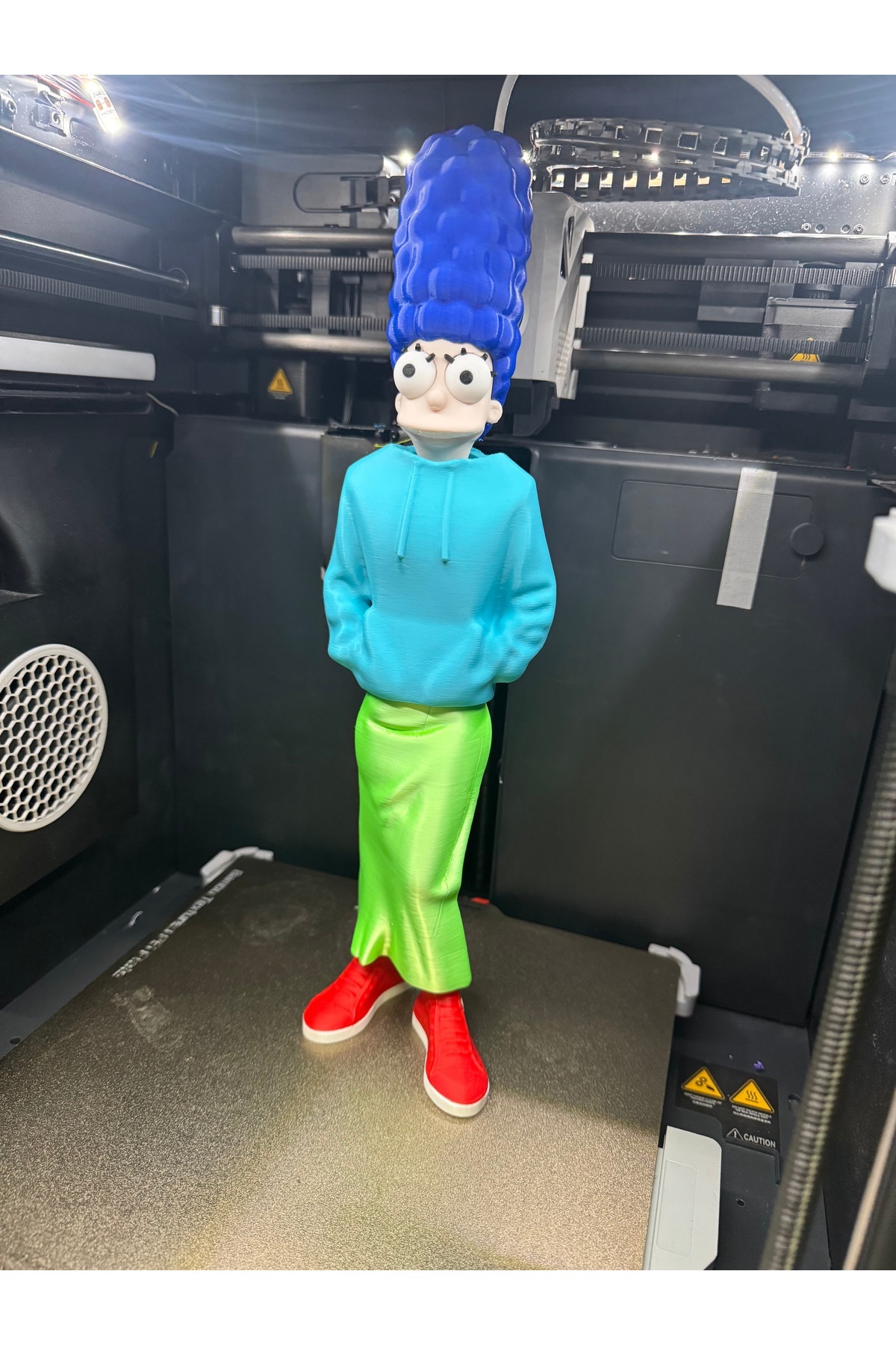 HasFar Tech Marge Simpson Karakter Figür – Demonte Gönderim Koleksiyonluk Obje