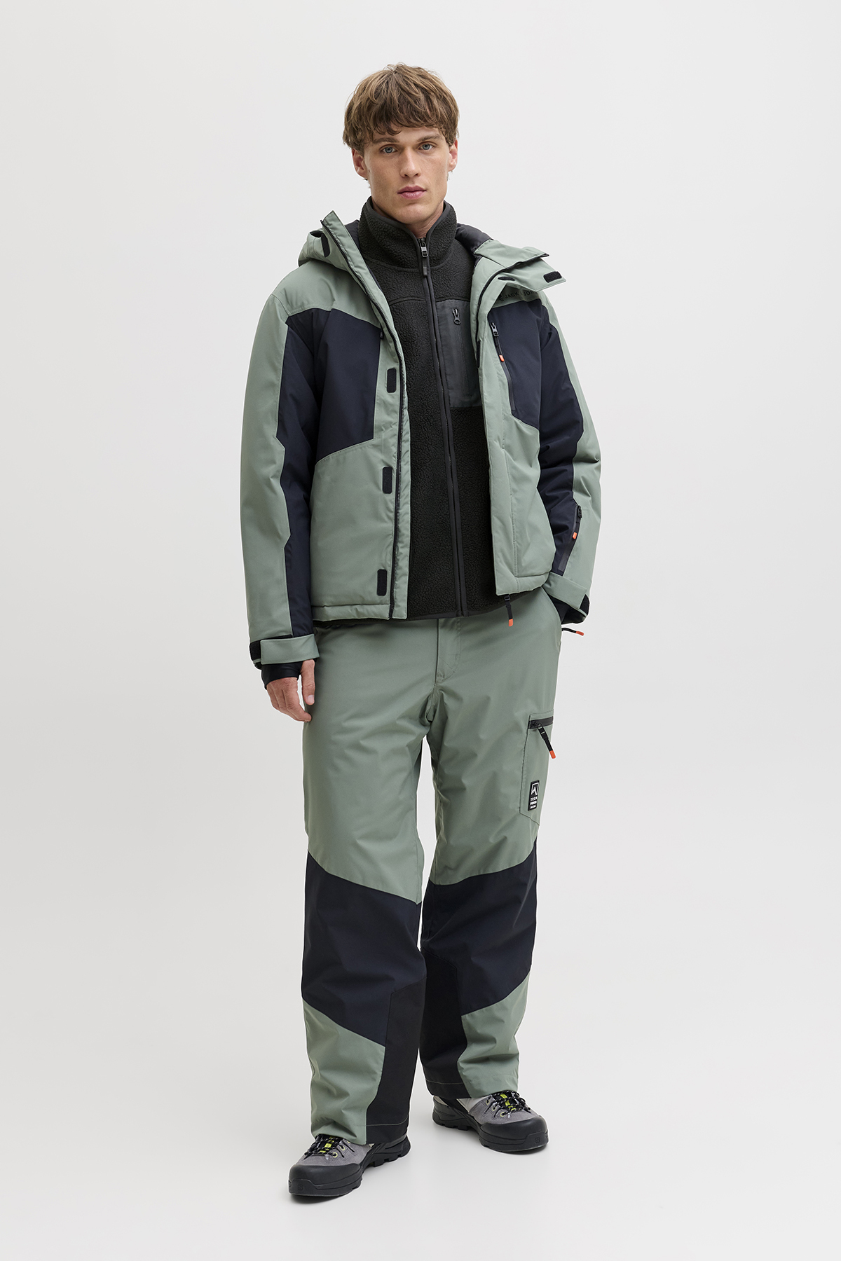 کاپشن مردانه راسته آستین بلند | جک اند جونز Jack & Jones 12284827 - تصویر 4