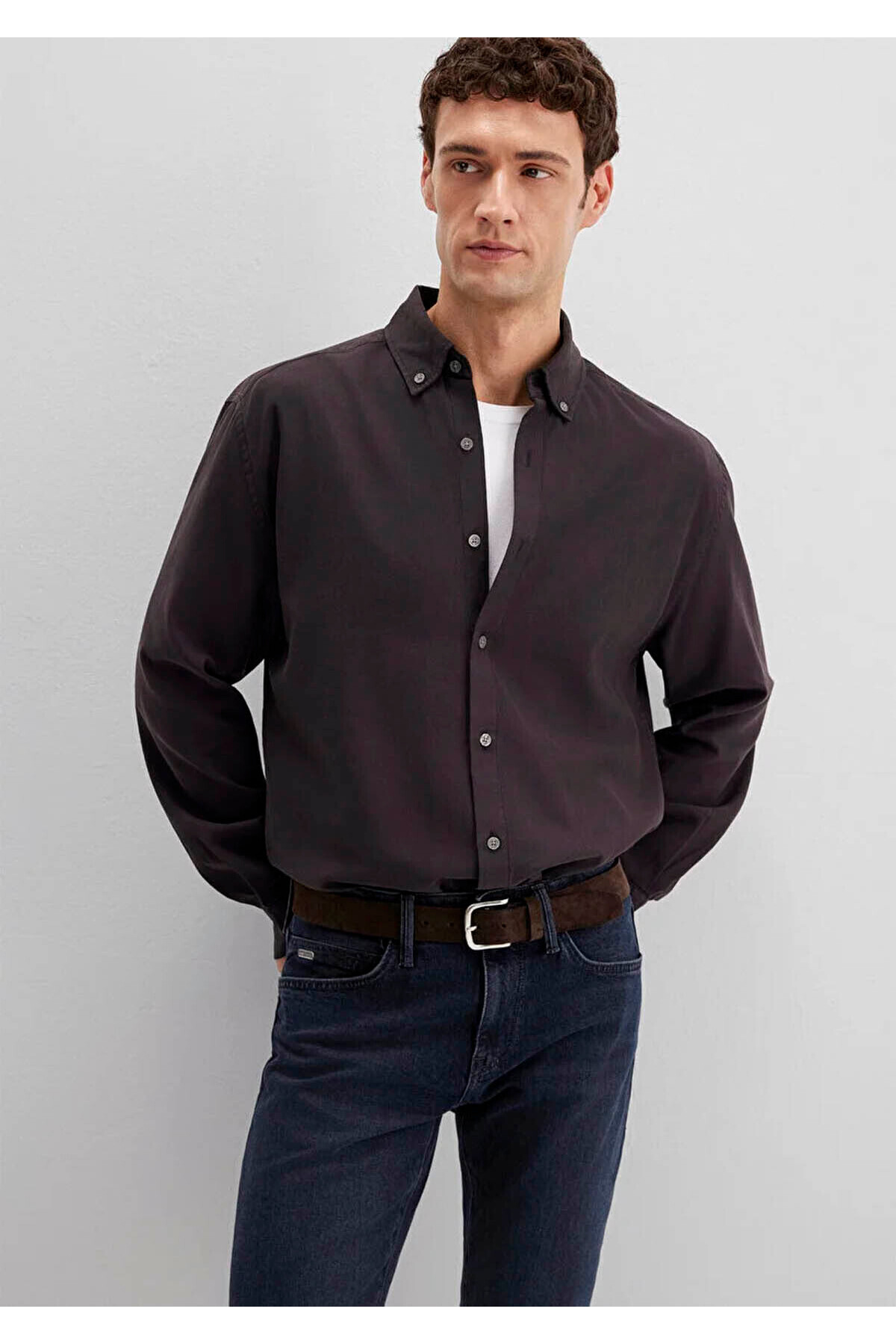 پیراهن ماوی M0211751-91404