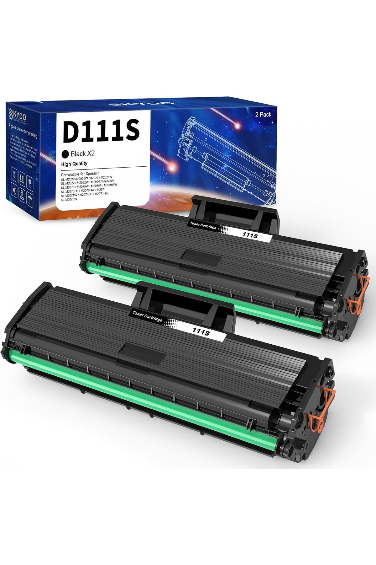 Samsung MLT-D111S Muadil Toner | Xpress M2070 M2070W M2070FW M2026W M2026 M2022W M2020 M2070F SL-M2070F