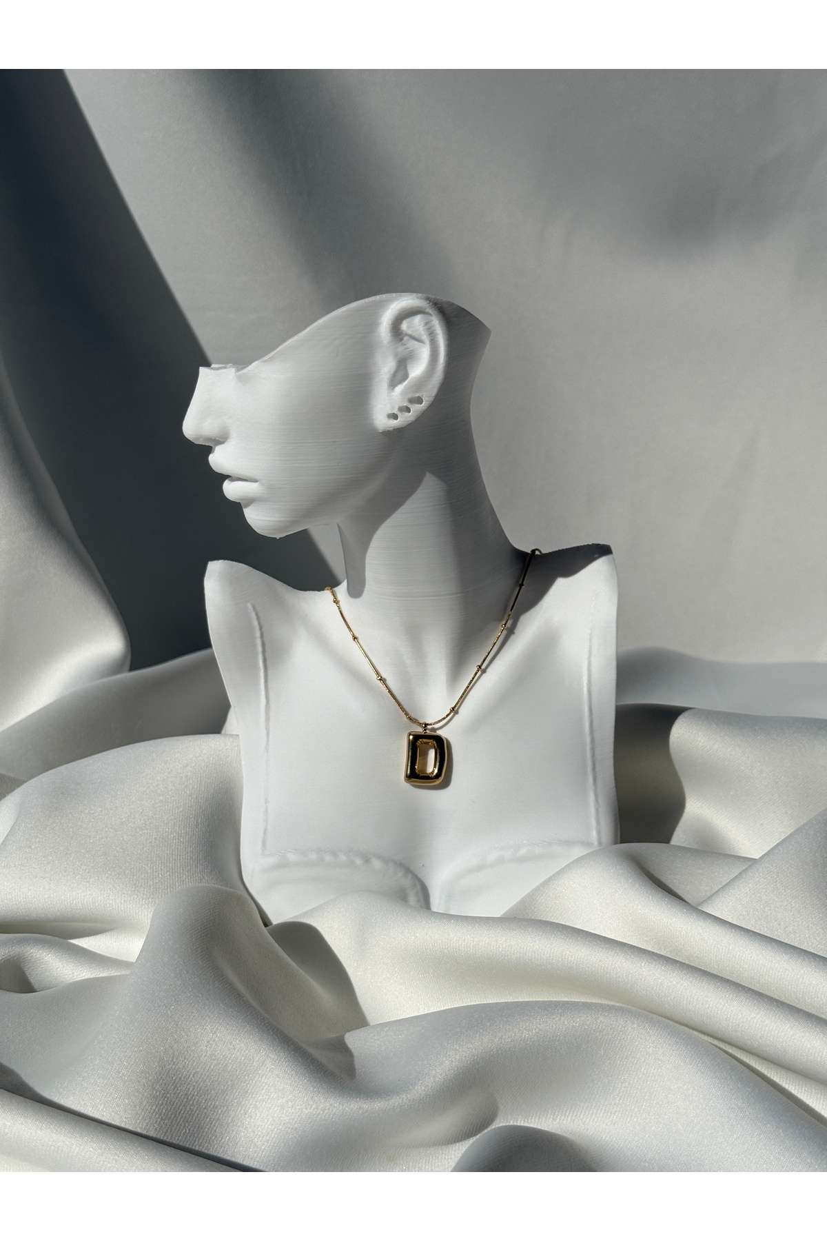 Balon Harf Kolye — Gold