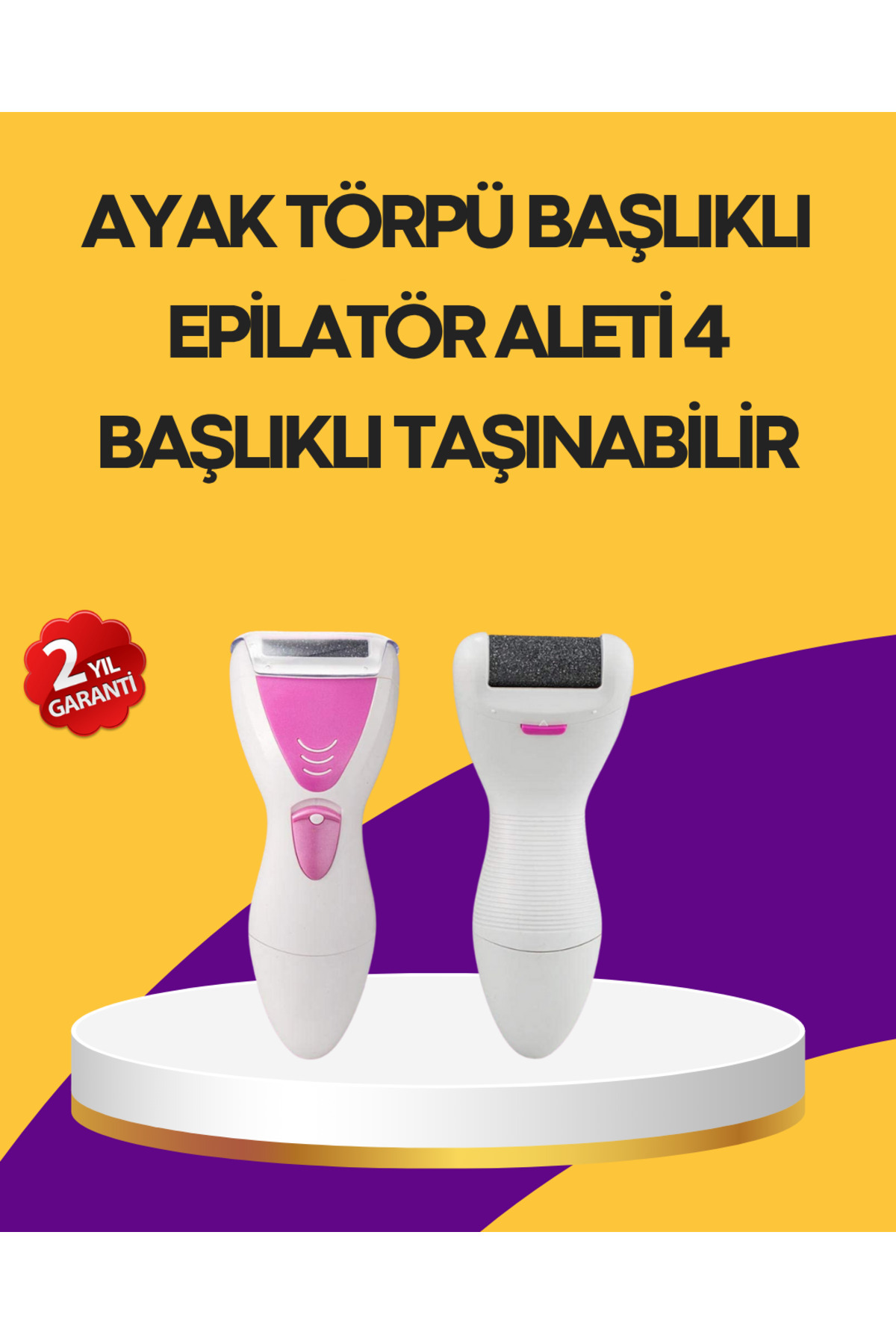ZERO LAND LVSQVR Taşınabilir Tıraşlı (00704) Epilasyon Makinesi