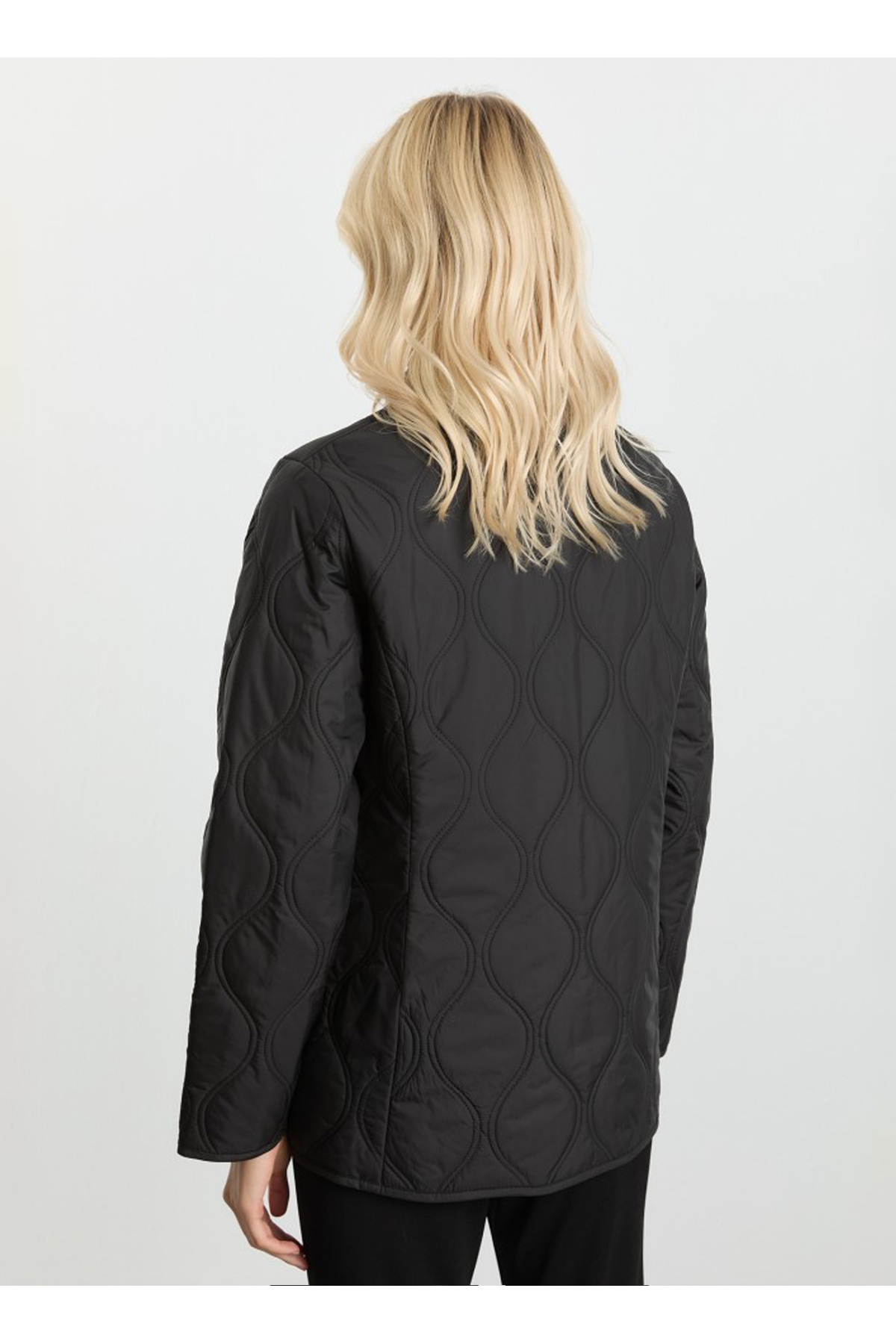 Selen  Siyah Kadın Mont 25KSL6154 - Görsel 3