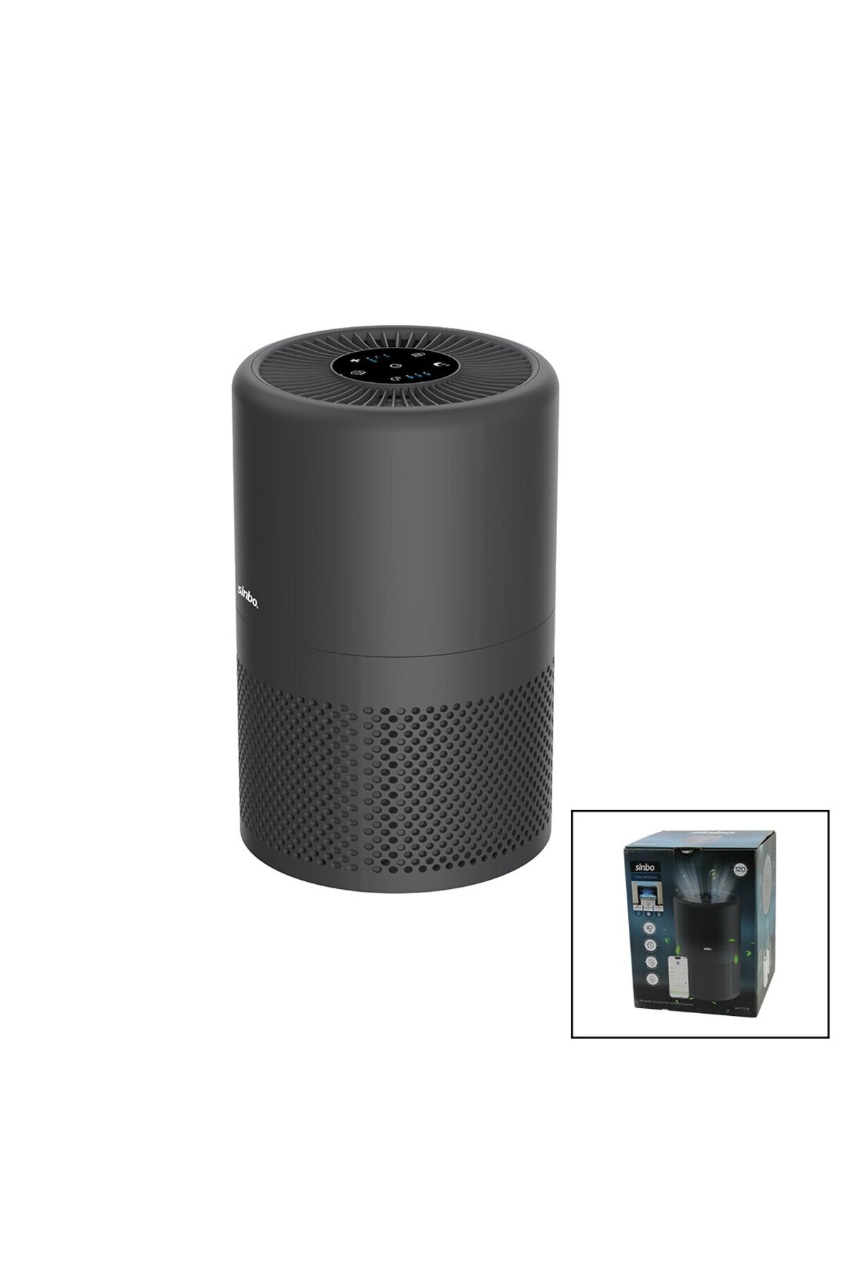 oniks store HAVA TEMİZLEME CİHAZI 3 KADEME FİLTRELEME OTOMATİK FAN UV AYDINLATMA SESSİZ UYKU MOD WİFİ UZAKTAN K