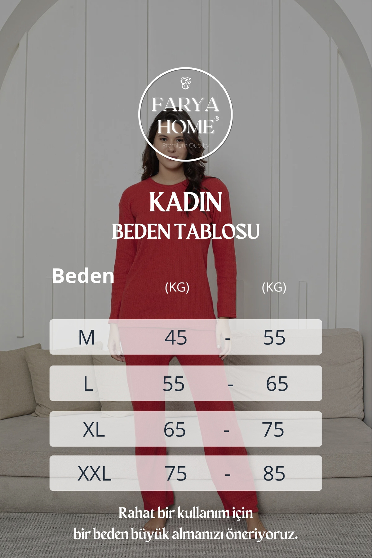 Farya Home Pamut vastag téli interlock csíkos hosszú ujjú kötött pizsama szett