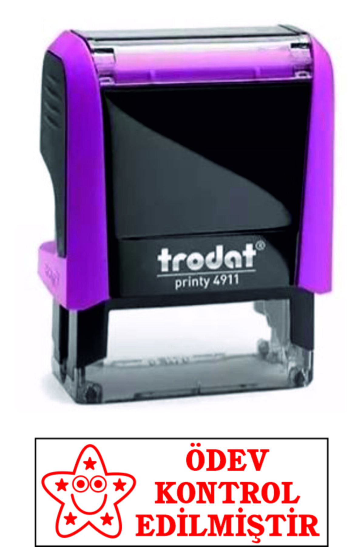 Trodat - Öğretmen Kaşesi - Ödev Kontrol Edilmiştir