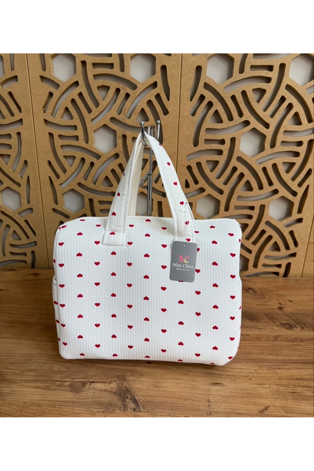 Mini Chics Baskılı Bebek Taşıma Çantası & Anne Çantası fotoğrafı 3 (önizleme)