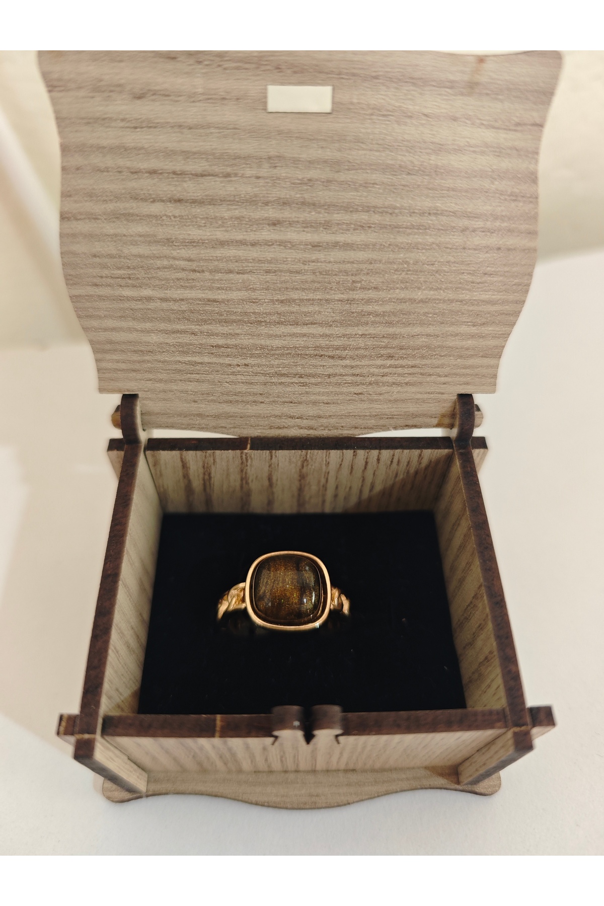 MURASSA BUTİK  Zarif Ayarlanabilir Vintage Trend Yüzük - Görsel 4