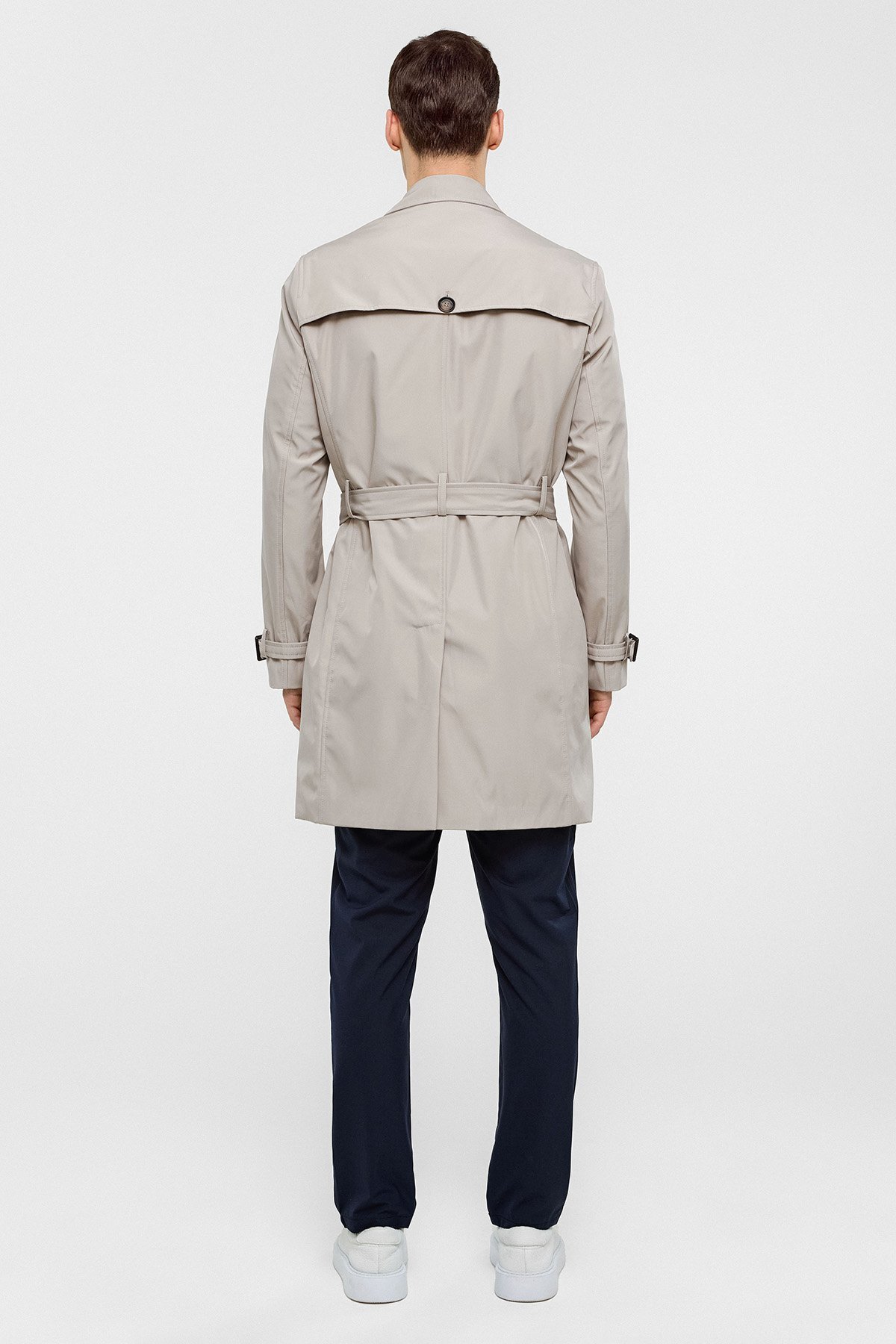 Back And Bond Taş Regular Fit Trençkot görsel 7