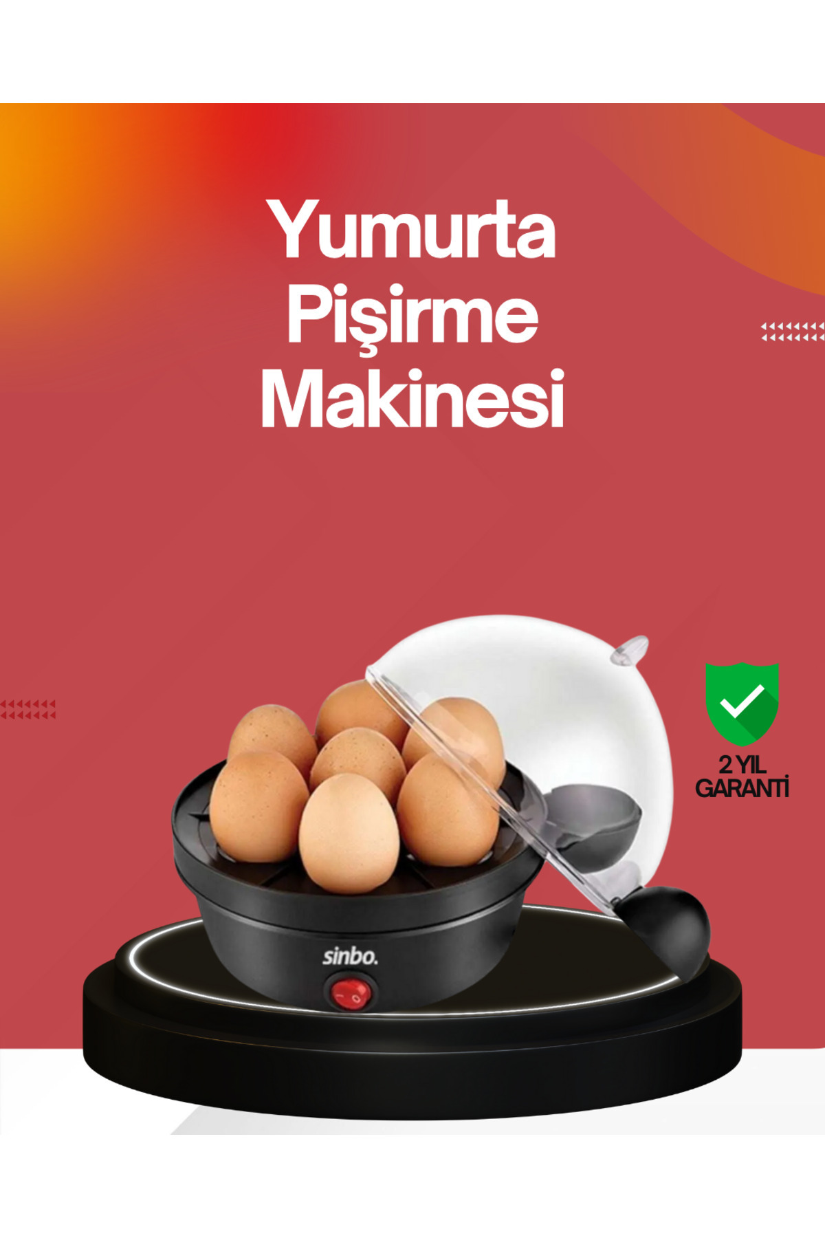 ZERO LAND LVSQVR 7 Yumurtalık Buharlı Yumurta Pişirme Cihazı Otomatik (120235) Kapanma Özellikli