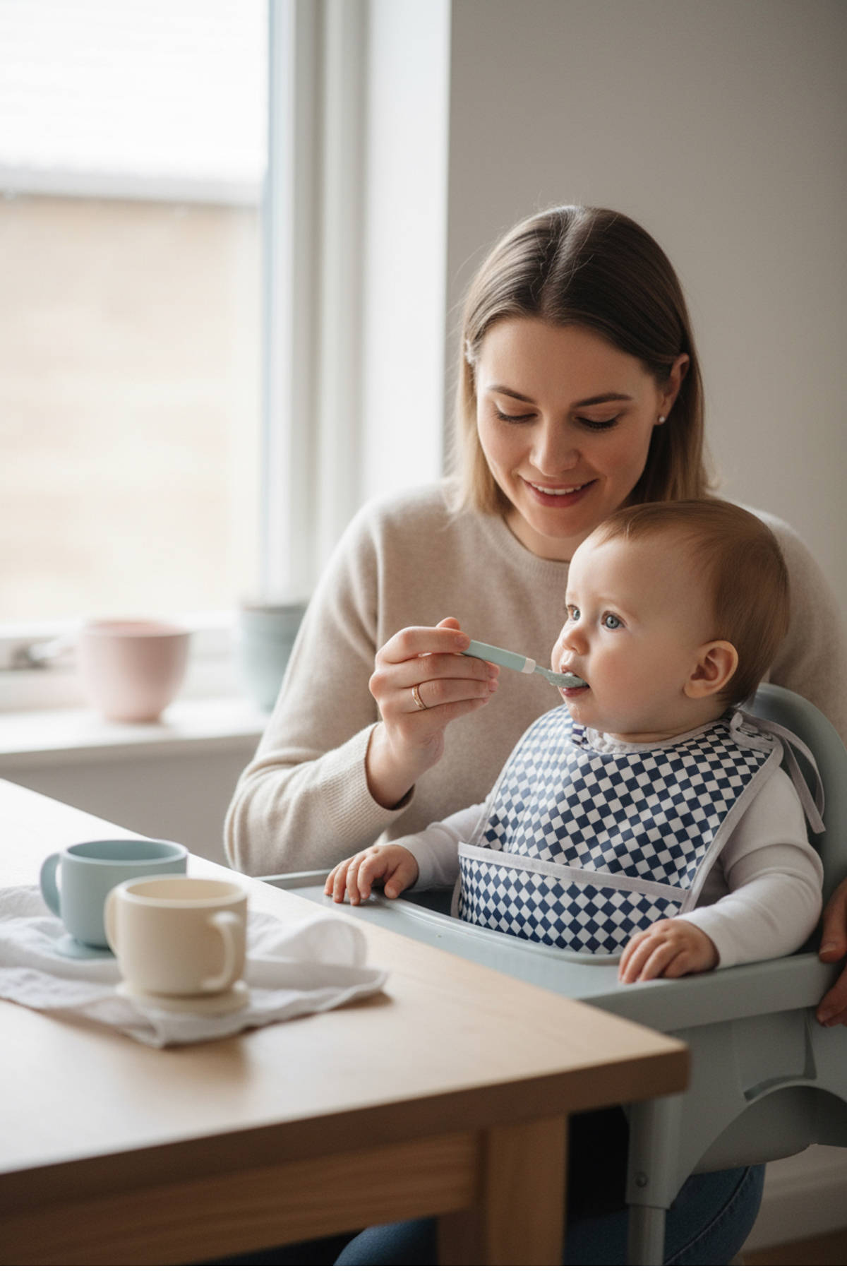 HAMUR Proof 3'lü Sıvı Su Geçirmez Bebek Mama Önlüğü Ağız Silme Mendili Bağlamalı 3 Prç GriGrup 6-24 Ay fotoğrafı 4 (önizleme)