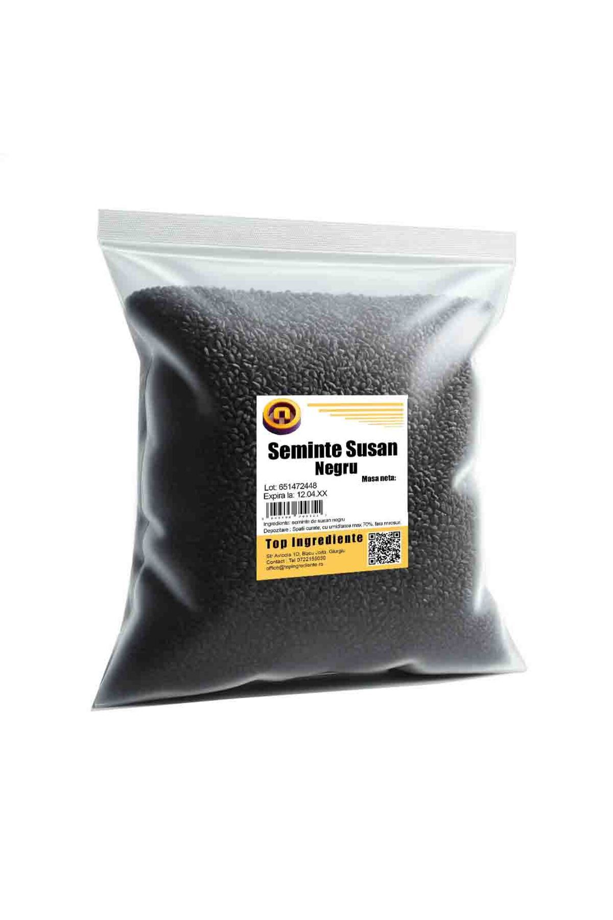 Top Ingrediente Μαύροι σπόροι σουσαμιού - 500g